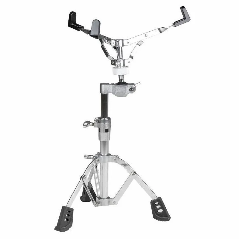 Tamburo SS800L Supporto per Rullante Professionale, Snodo a Palla, Alluminio Leggero, Stabile