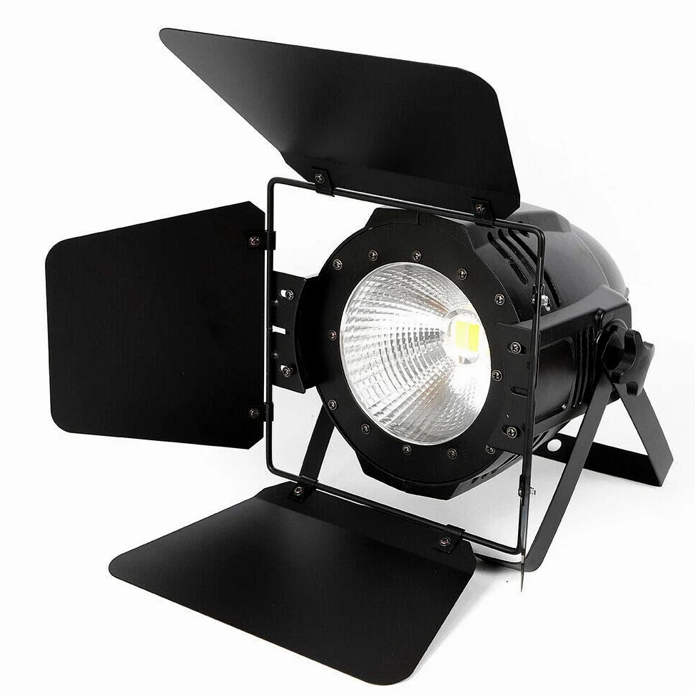 100W COB LED Flash Floodlight PAR 2in1 Bianco Warm White DMX Par Stage Lighting illuminazione palcoscenico