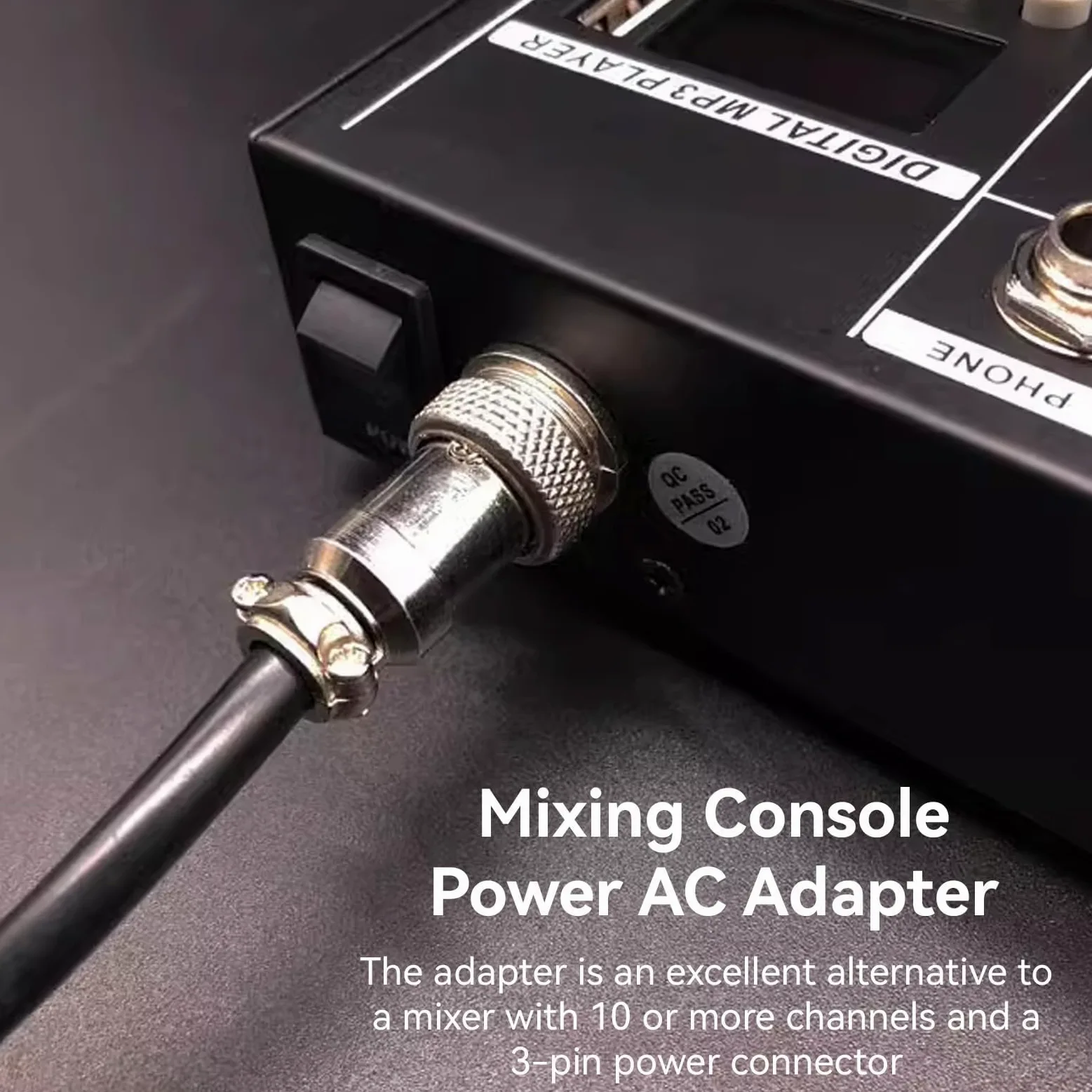 Alimentatore per Mixer, 18V 1.6A Adattatore CA per Console di Missaggio Accessori per Alimentazione del Mixer con Trasformatore per Console(spina UE 220V)