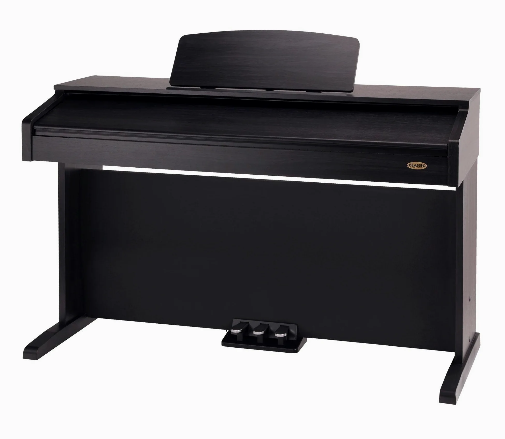 Classic Cantabile DP-210 RH E-Piano Palissandro, Polifonia a 64 voci | Tastiera HA-88-S500 con 88 tasti a meccanica a martelletti, Soft, Medio, Hard, 1 brano demo interno, 26 suoni WMA, 2 x cuffie