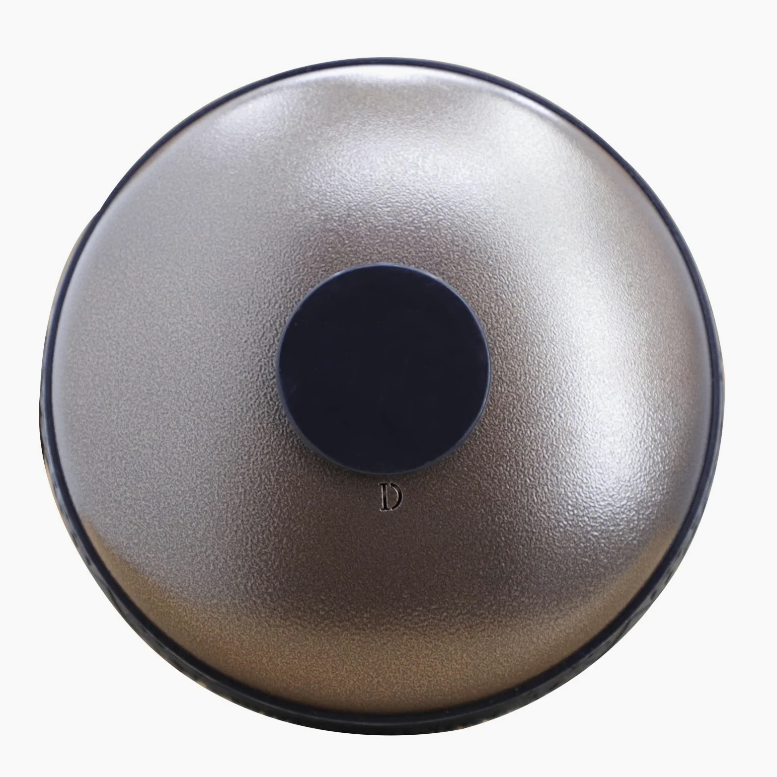 Rayzm Tamburo in Acciaio, 6 Pollici 11 Toni D-Key Steel Tongue Drum, Strumento a Percussione Portatile Handpan in Acciaio al Carbonio