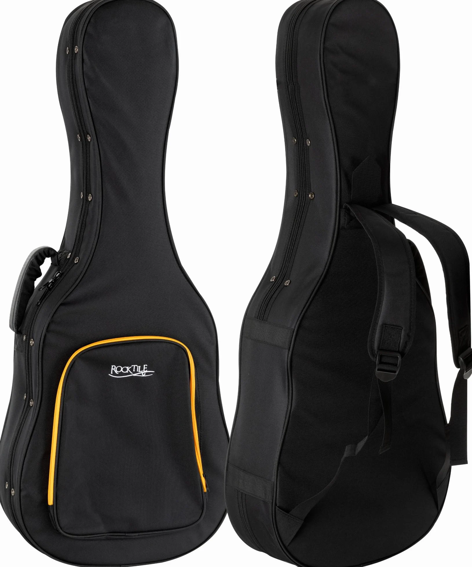 ROCKTILE KGSC-5122BK Chitarra Classica Softcase - Custodia Leggera Maneggevole per Tutte le Chitarre da Concerto