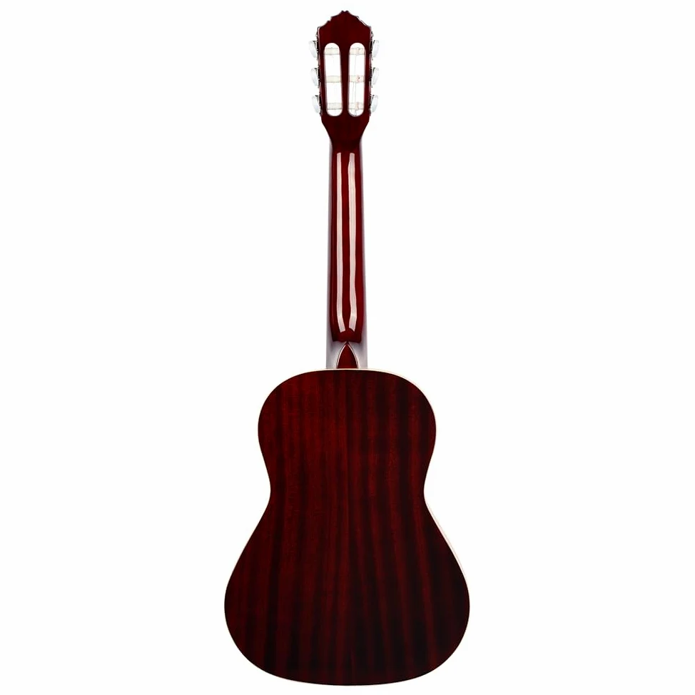 Ortega Guitars Chitarra Concerto Rossa Misura 1/2 - Serie Family - include Gig Bag - mogano/top in abete (R121-1/2WR)