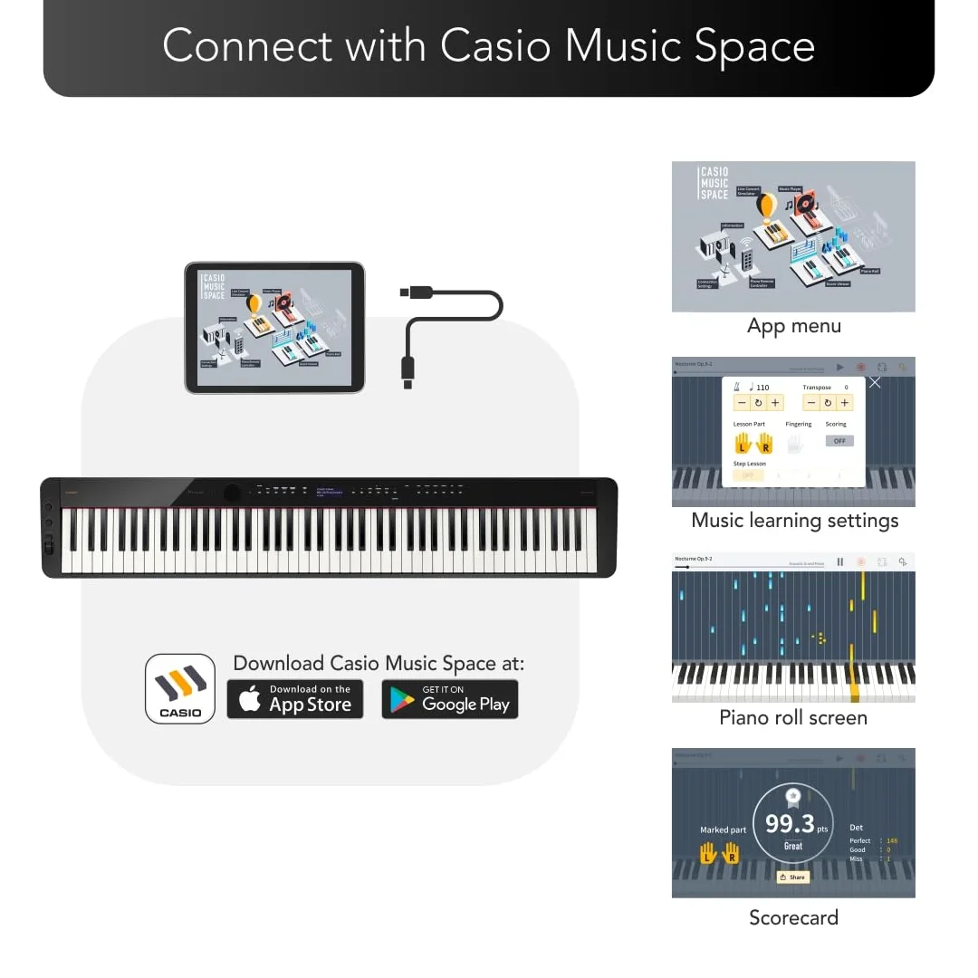 Casio Privia PX-S3100 - Pianoforte da palco