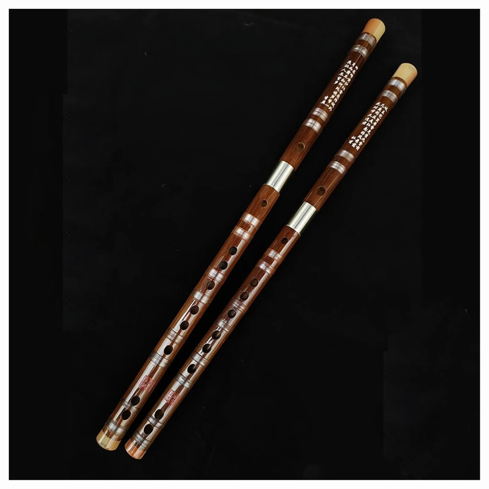 flauto di bambù Flauto traverso professionale per principianti di flauto di bambù che suona uno strumento musicale per adulti(E key)