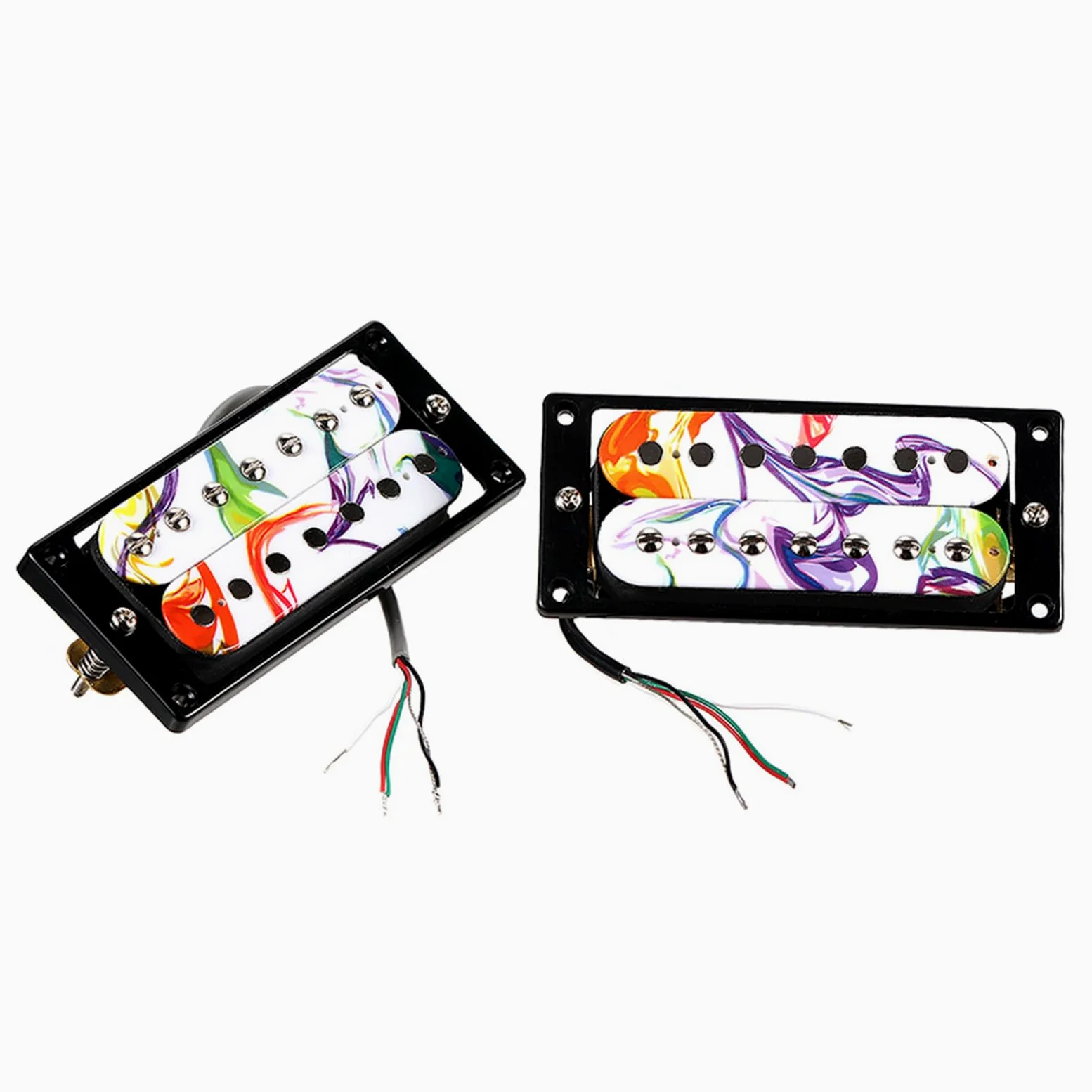 Confezione di pickup di ricambio per chitarra elettrica a 7 corde, per chitarre elettriche con collo e ponte in cera, pickup per chitarra in vaso