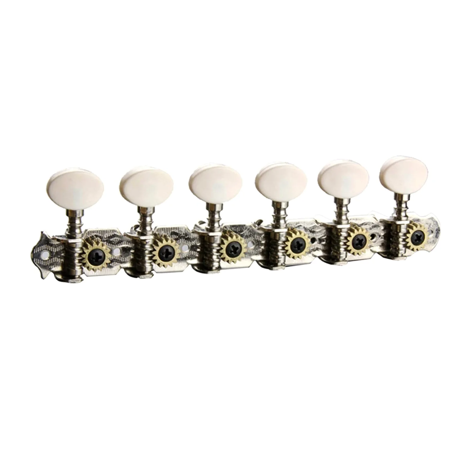 Accordatura Corde Chitarra Tuning String Tuning Chiavi di Chitarra Aperta 6R Knobs per Chitarra per Chitarra A 12 Corde per Chitarre Classiche/acustiche