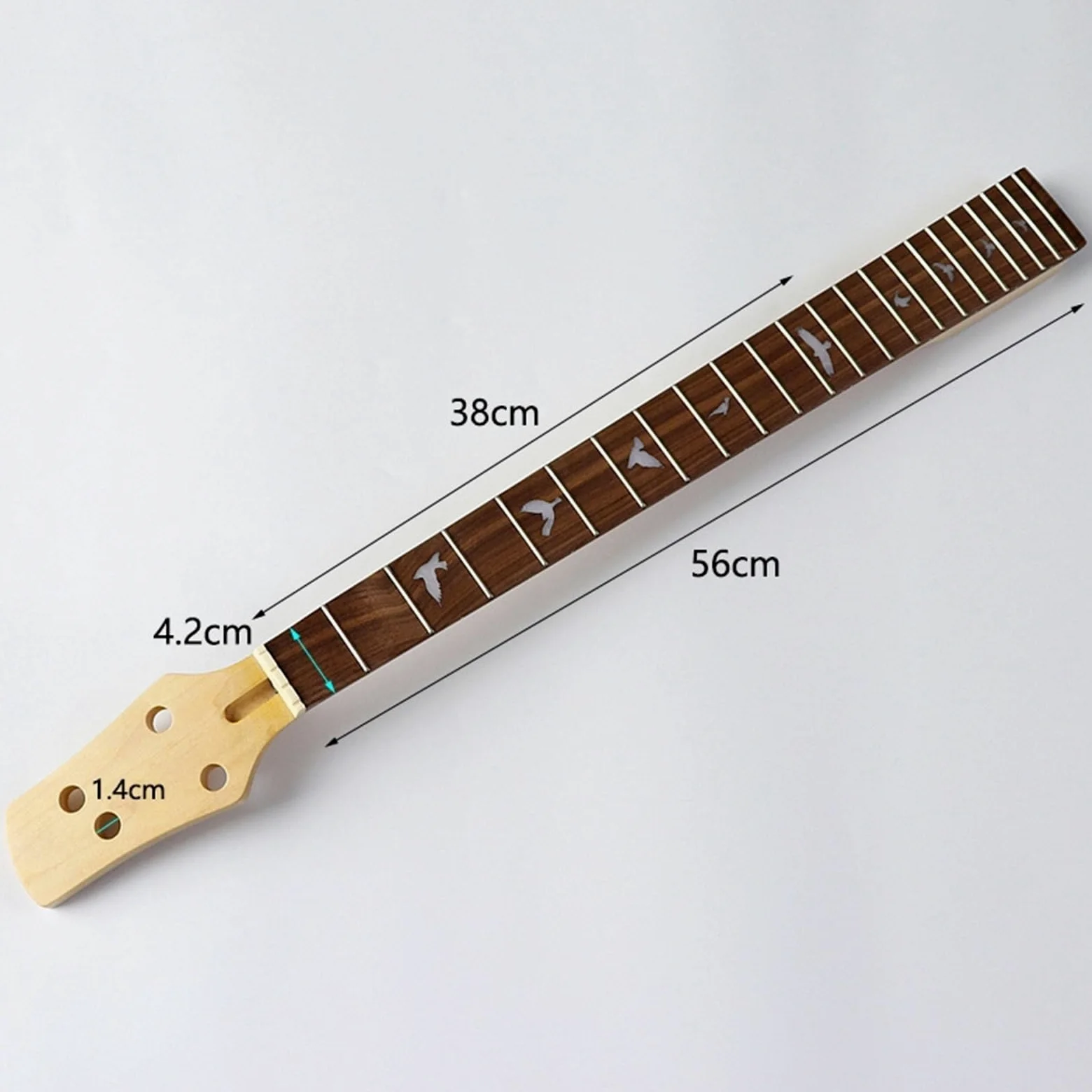 Basso Elettrico A 4 Corde E 22 Tasti Manico In Acero Opaco Manico Per Ukulele Destro Strumento Chitarra Modificato Fai Da Te