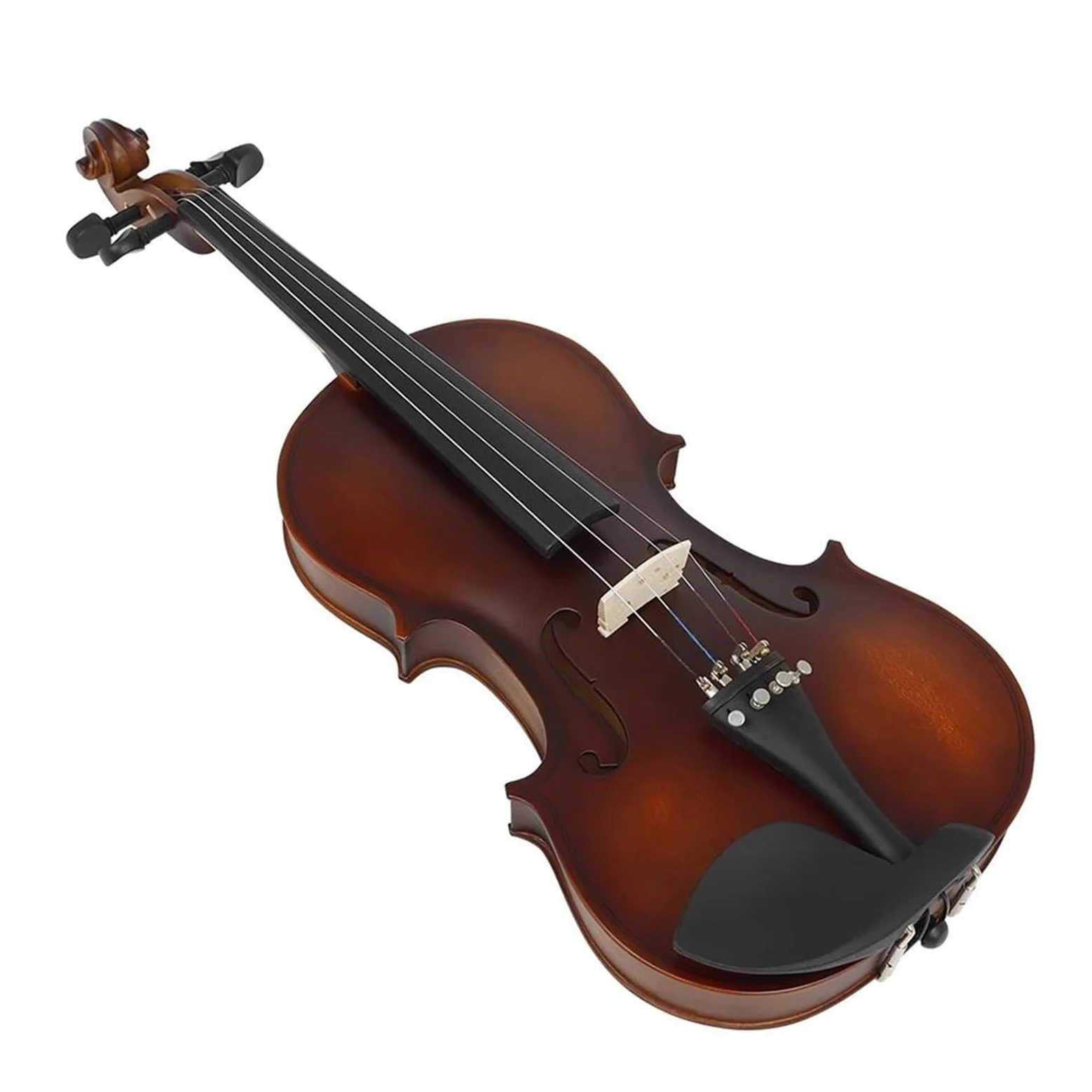 Violino Violino Professionale 4/4 Violino Acustico In Legno Massello Retrò Opaco Violino In Tiglio Con Custodia Per Principianti