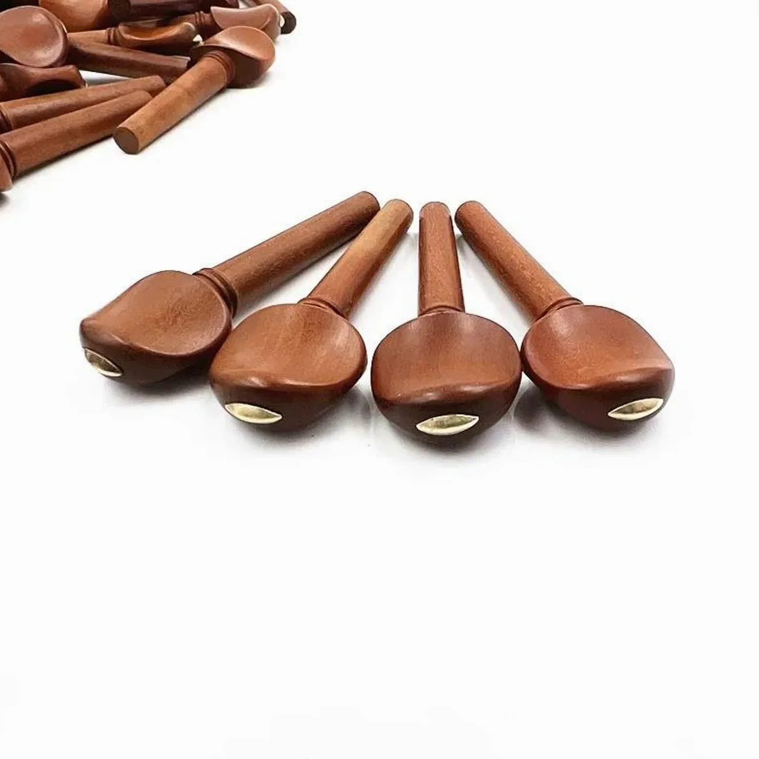 Accessori Per Strumenti A Violino Un Set Di 4 Accessori Per Corde Violino In Bronzo E Rame