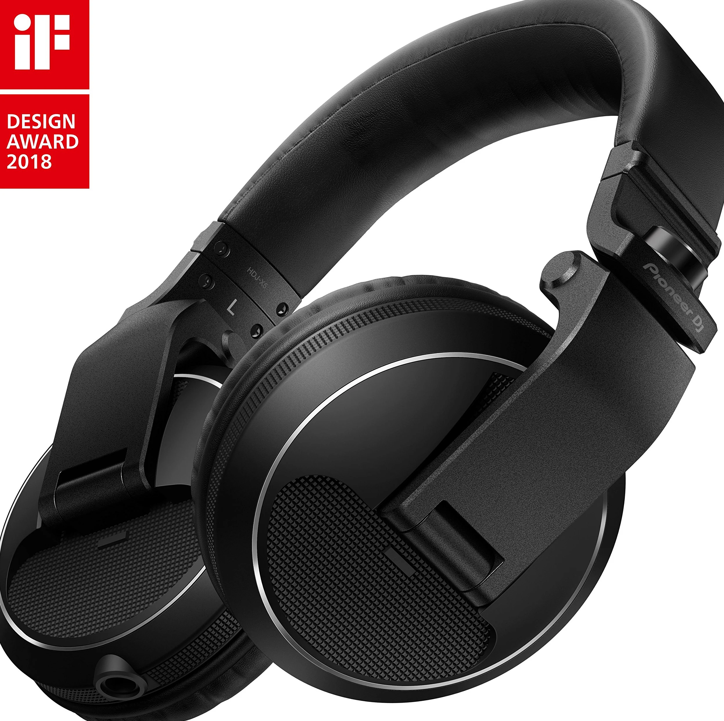 Pioneer DJ – Cuffie Over-Ear Professionali Modello HDJ-X5 | Eccellente Qualità Sonora | Durata Superiore e Funzionalità Migliorate per DJ Professionisti – Nero