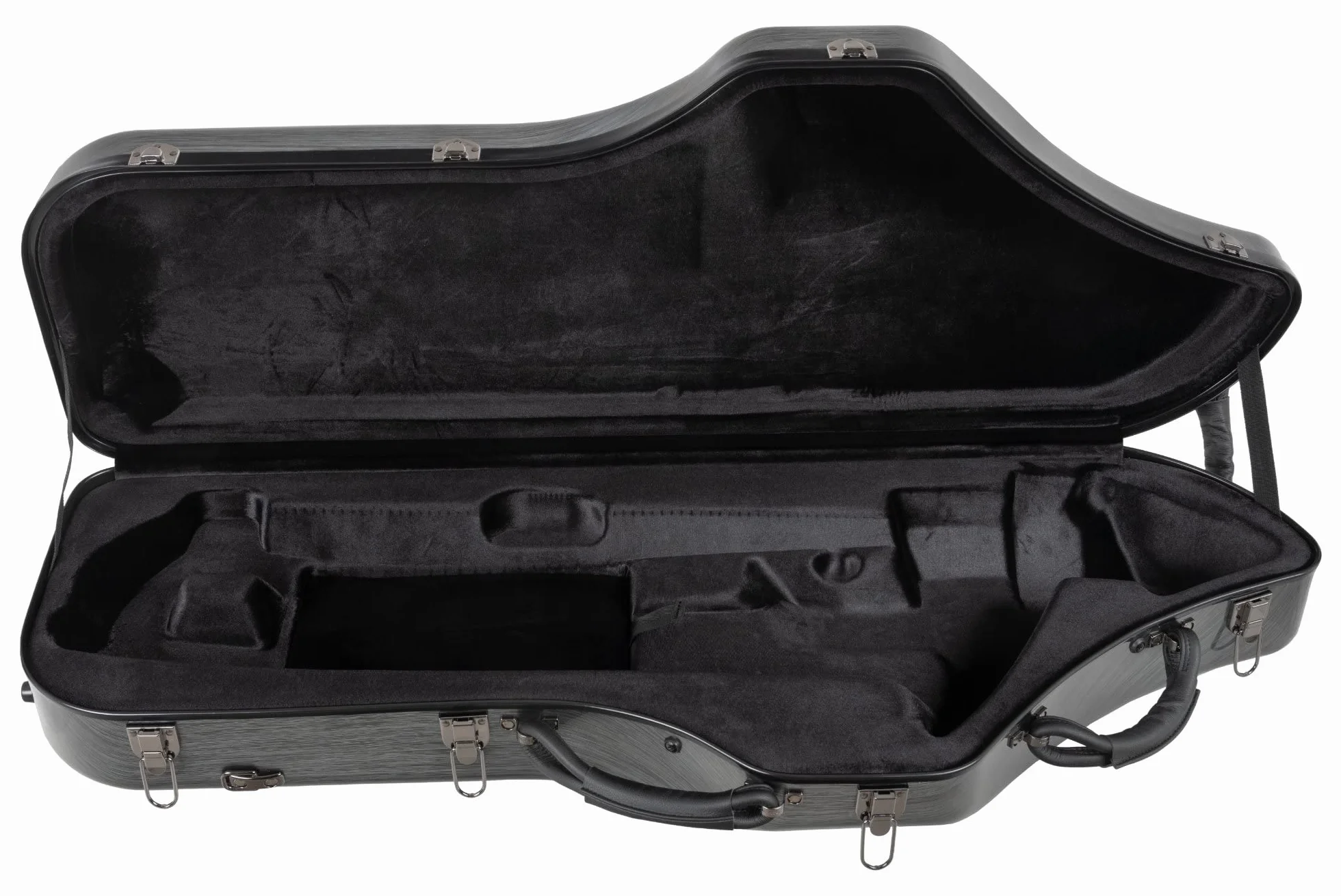 Custodia Lechgold Deluxe per Sassofono Baritono, Peso: 6, 6 kg | Custodia per strumenti Lechgold "Deluxe" per sassofono baritono, Custodia robusta in plastica, Guscio rigido ammortizzante