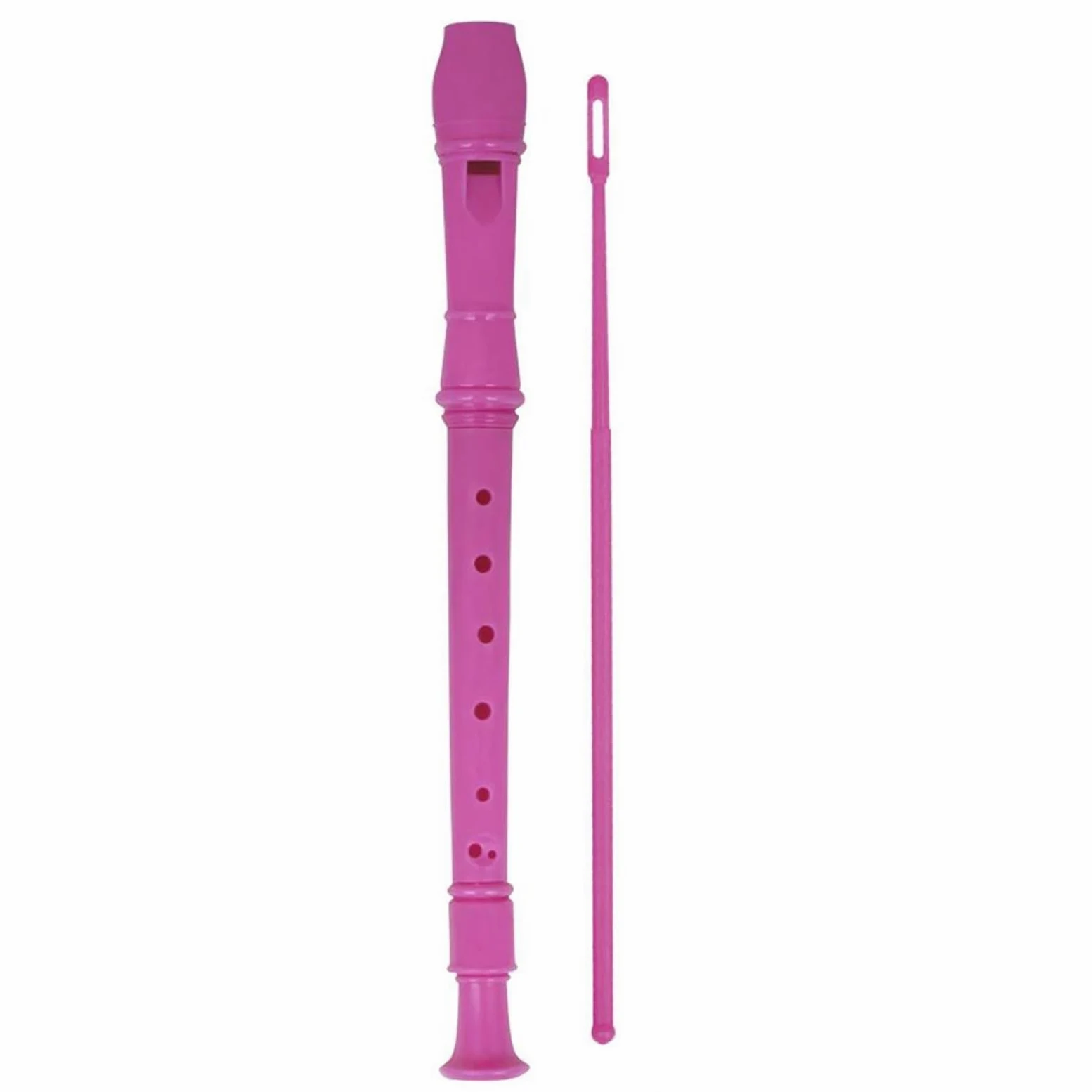 Flauto Dolce Professionale Flauto Dolce Soprano A 8 Fori (materiale ABS) Ideale Per I Principianti(Rose Red)