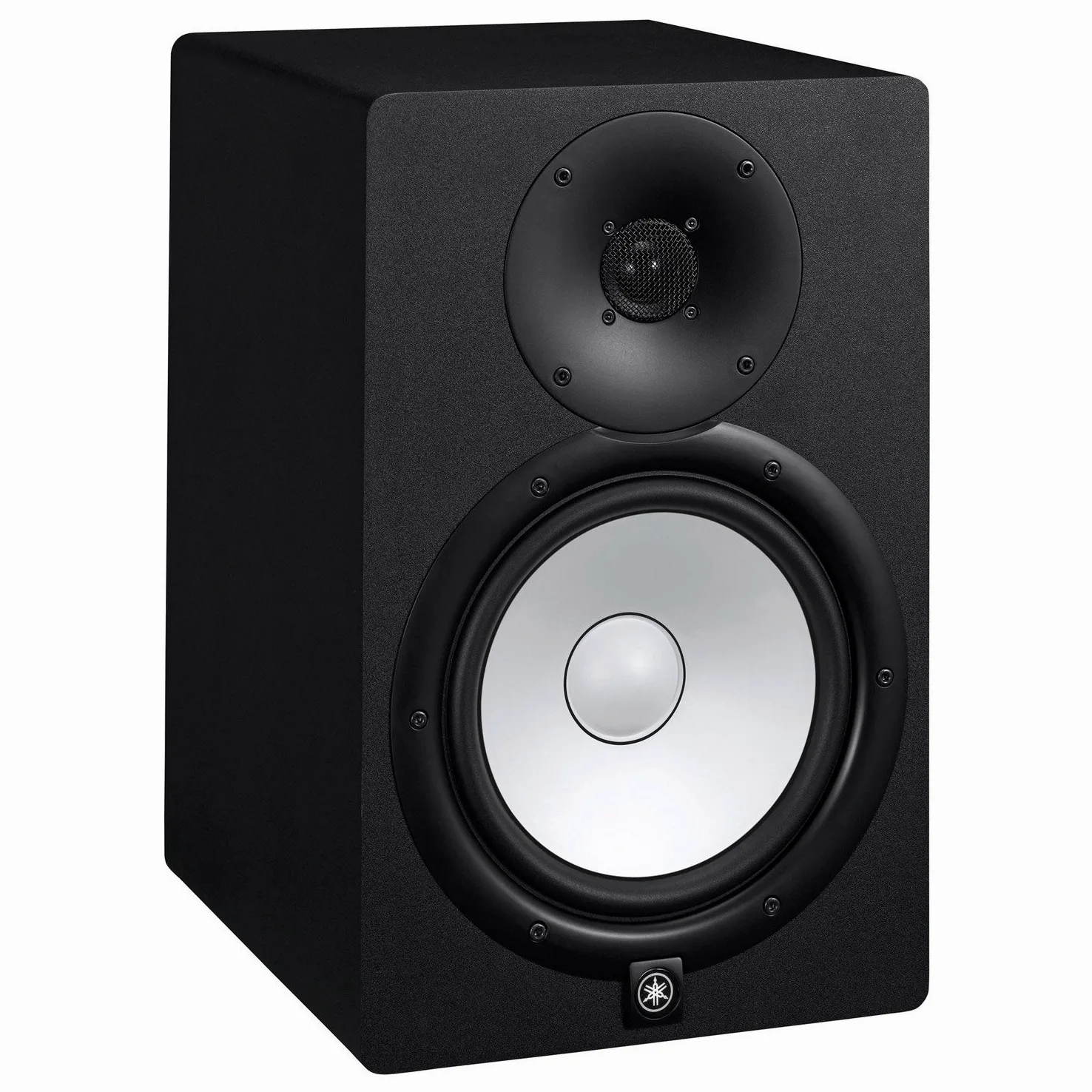 Yamaha HS8 Powered Studio Monitor Bundle con due monitor, supporti e cavi