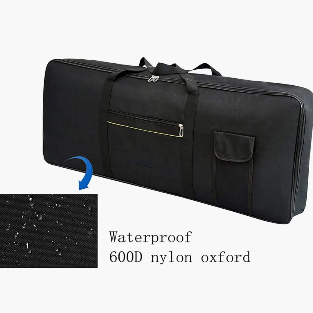 Borsa per tastiera 76 tasti Tastiera per pianoforte elettronica portatile imbottita Custodia per trasporto Custodia Gig 120x40x13 cm #1