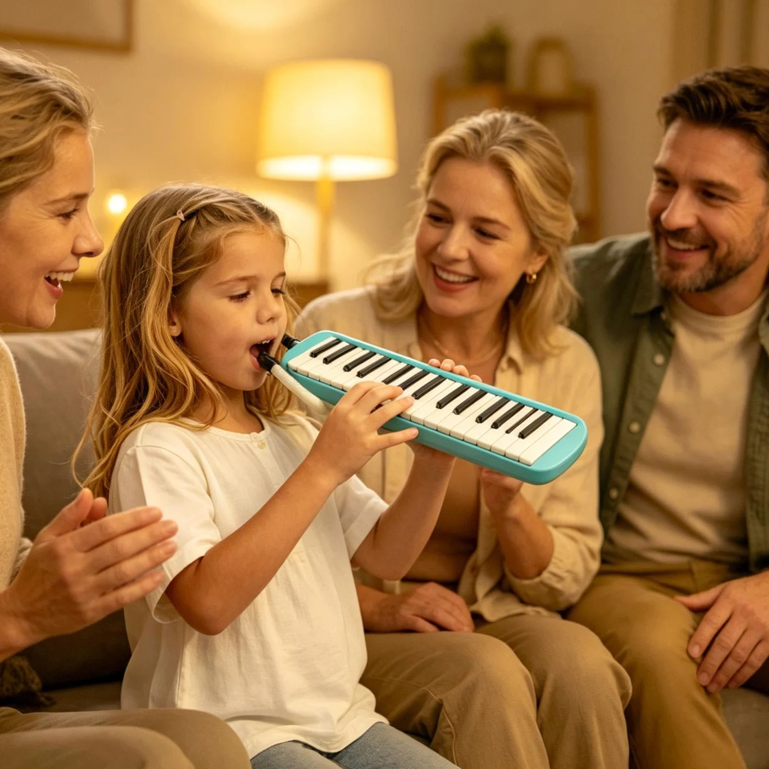 Tastiera Pianoforte A 32 Tasti Tastiera Gadget A Percussione Portatile A 32 | Piccoli Strumenti Musicali per Adolescenti, Ragazzi, Uomini, Istruzione, Aula, Casa, Viag