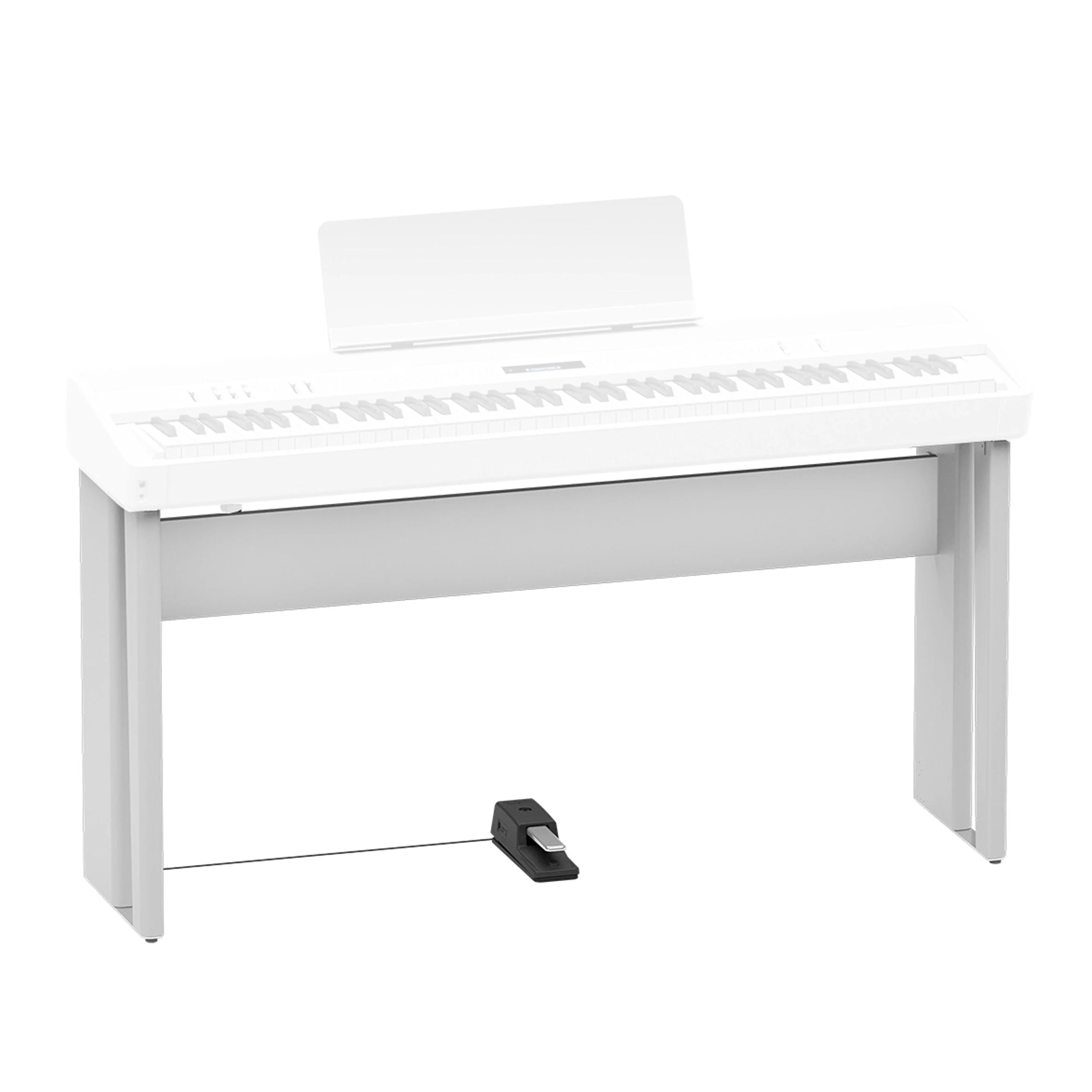 Roland KSC-90 Stand (FP-90 Digital Piano, White) - Supporto per pianoforte