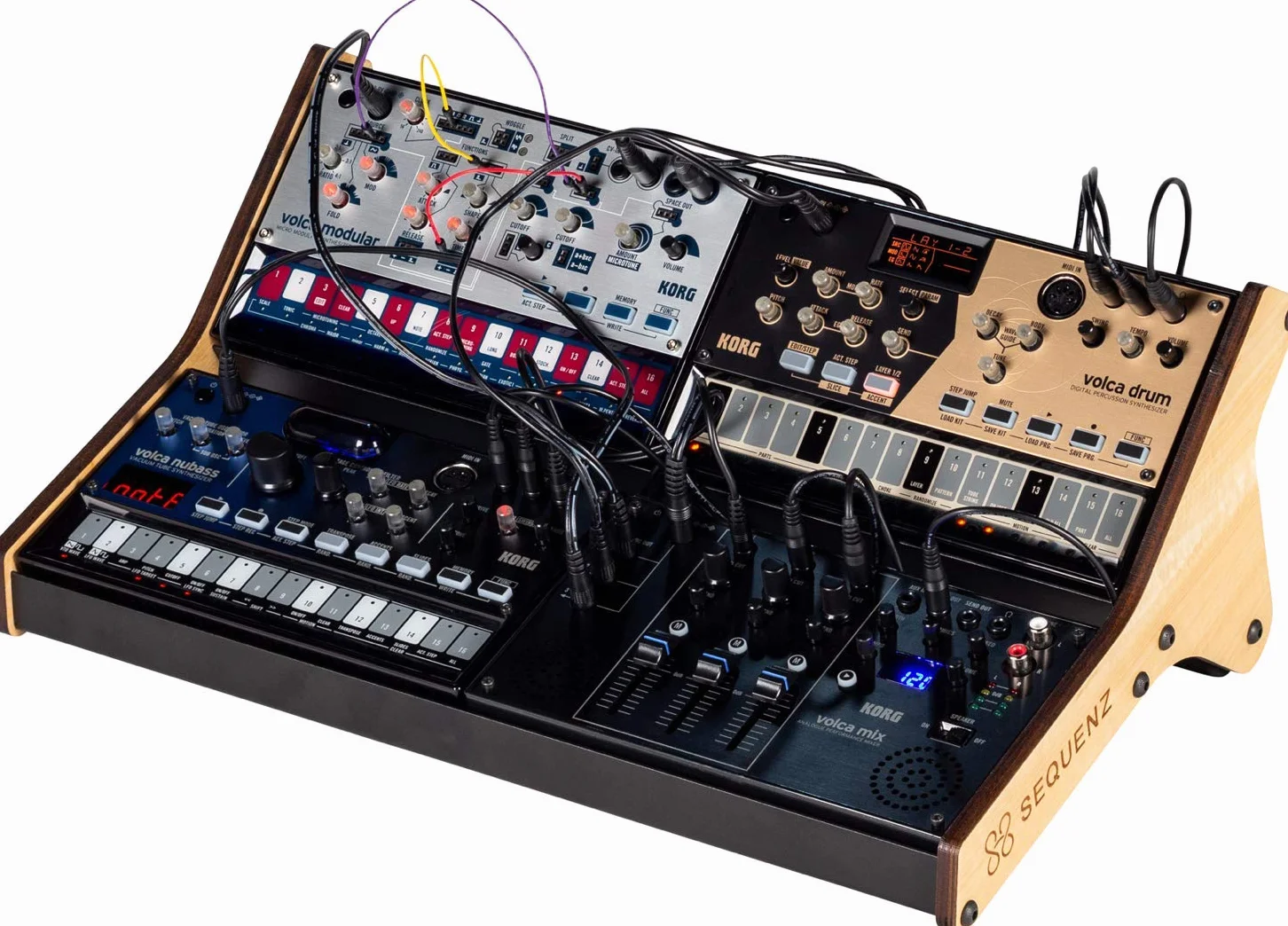 Sequenz - Volca Rack 2 x 2 Rack da Tavolo