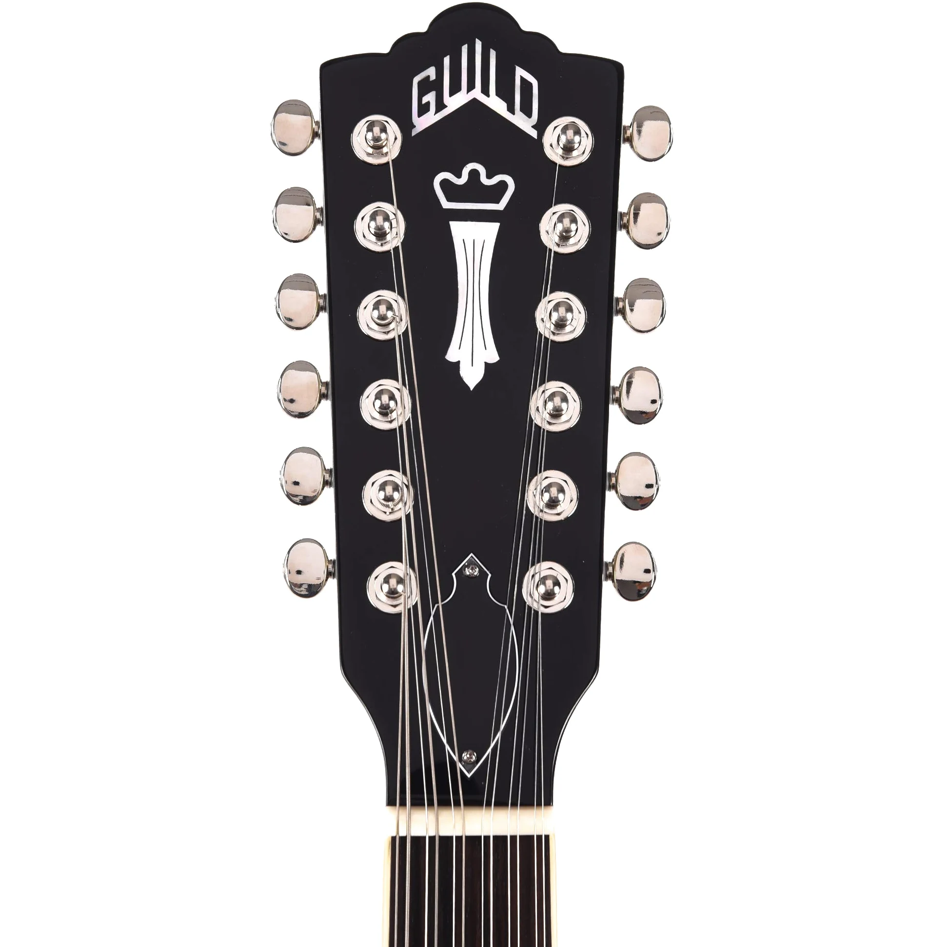 Guild Guitars Starfire IV ST Chitarra elettrica a 12 corde, corpo semi-cavo, in Shoreline Mist, Double Cut w/stop tail, collezione Newark St., con custodia rigida