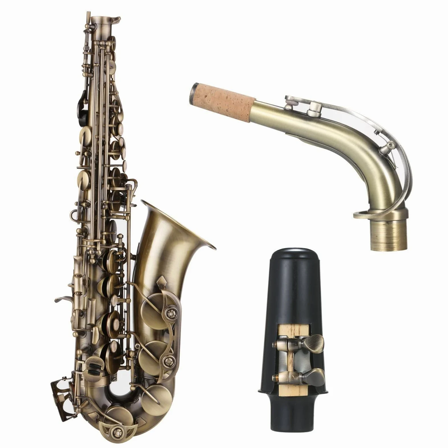 Sassofono Mi Bemolle Sassofono Contralto Ottone Laccato Oro MIB Sax Strumenti Musicali A Fiato