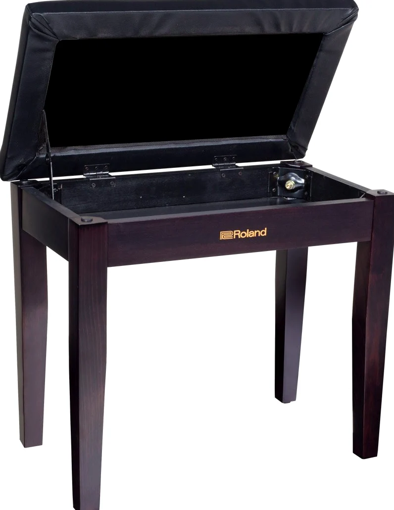 Roland RPB-100BK Sgabello per pianoforte con scomparto per gli spartiti