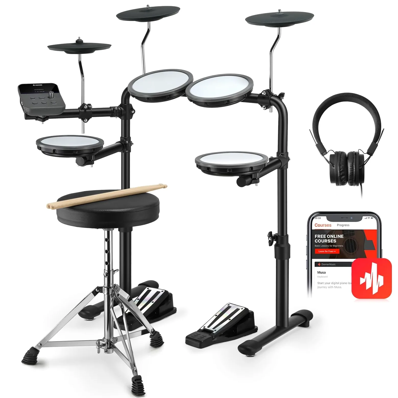 DED-70 Electric Drum Sets