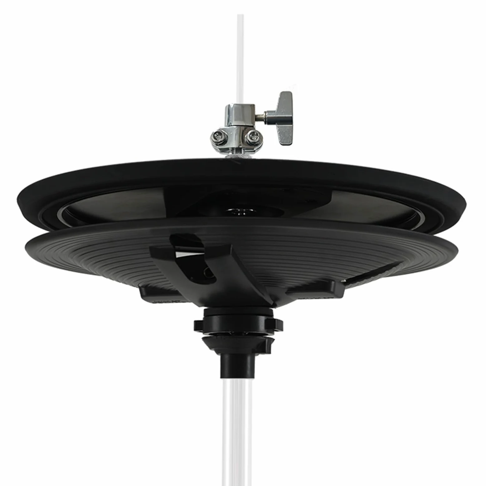 Piatti Hi-hat da 35,6 cm con batteria elettronica, design indipendente per un suono migliorato, ideali per pratica e prestazioni, supporto non incluso