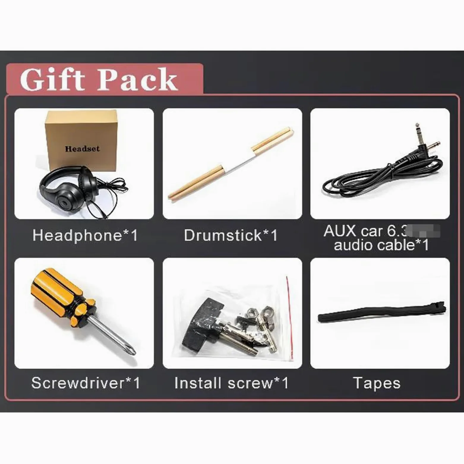 Kit Batteria Elettronica Set Di Batteria Elettronica Mesh Per Rullante Cymbal A Percussione MIDI