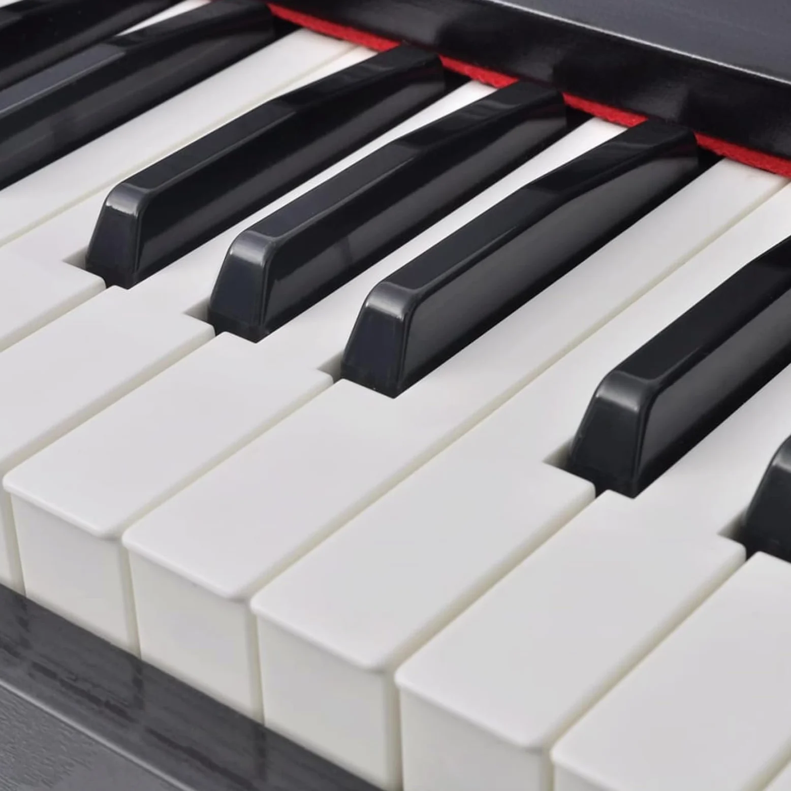 Pianoforte Digitale con 88 Tasti e Pedali in Melamina Nera,Arte e Svago,Hobby e Arti Creative,Strumenti Musicali,Pianoforti-70045