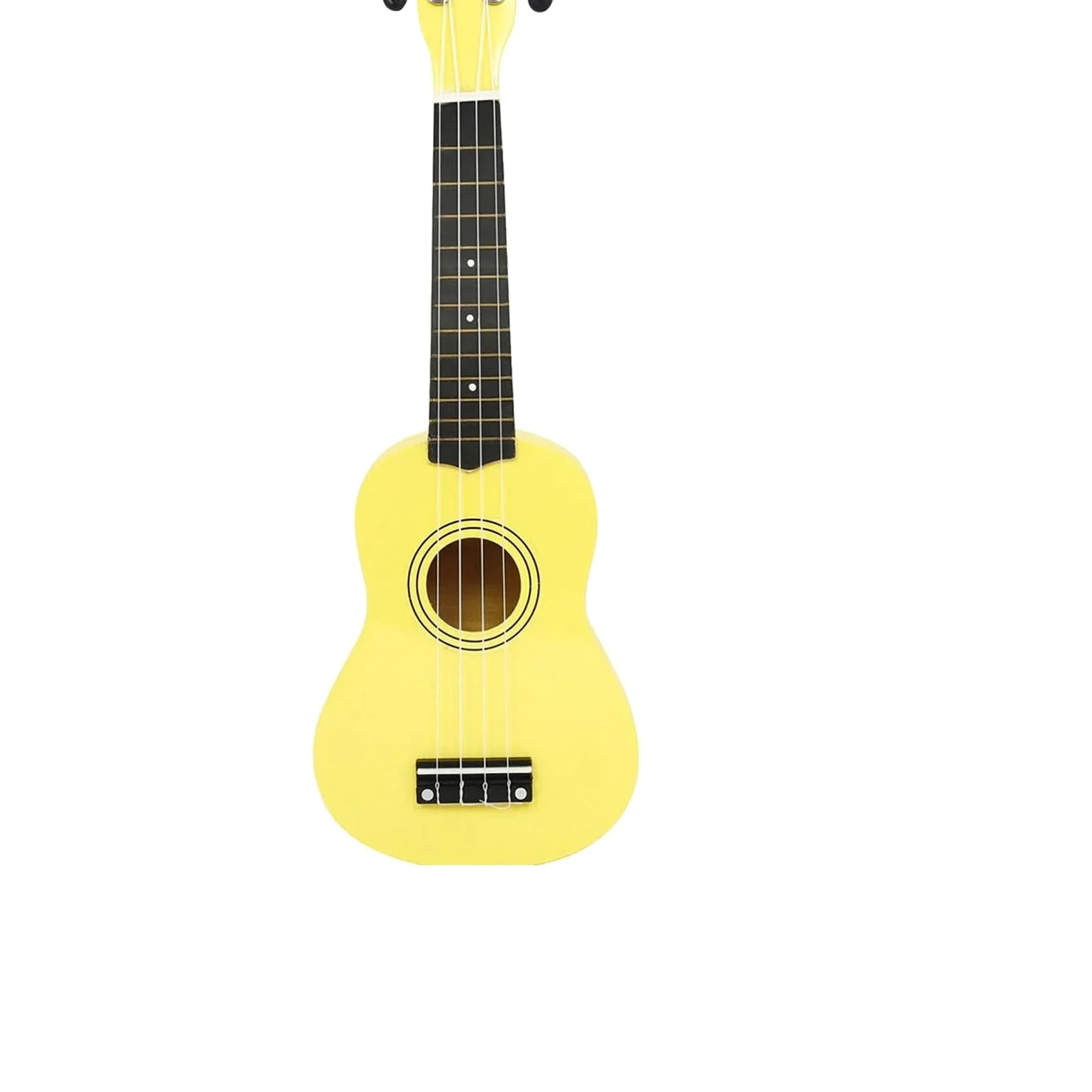 Ukulele Per Principianti Strumento A Corde Per Ukulele Mini Tiglio Giallo Per Chitarra A Quattro Da 21 Pollici Adatto Ai Principianti