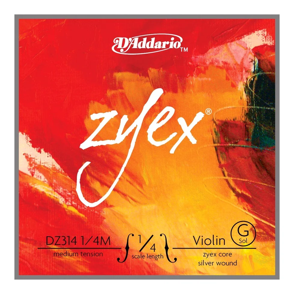 D'Addario Zyex - Violino Bulk 10 G 1/4 Med (DZ3141/4M-B10)