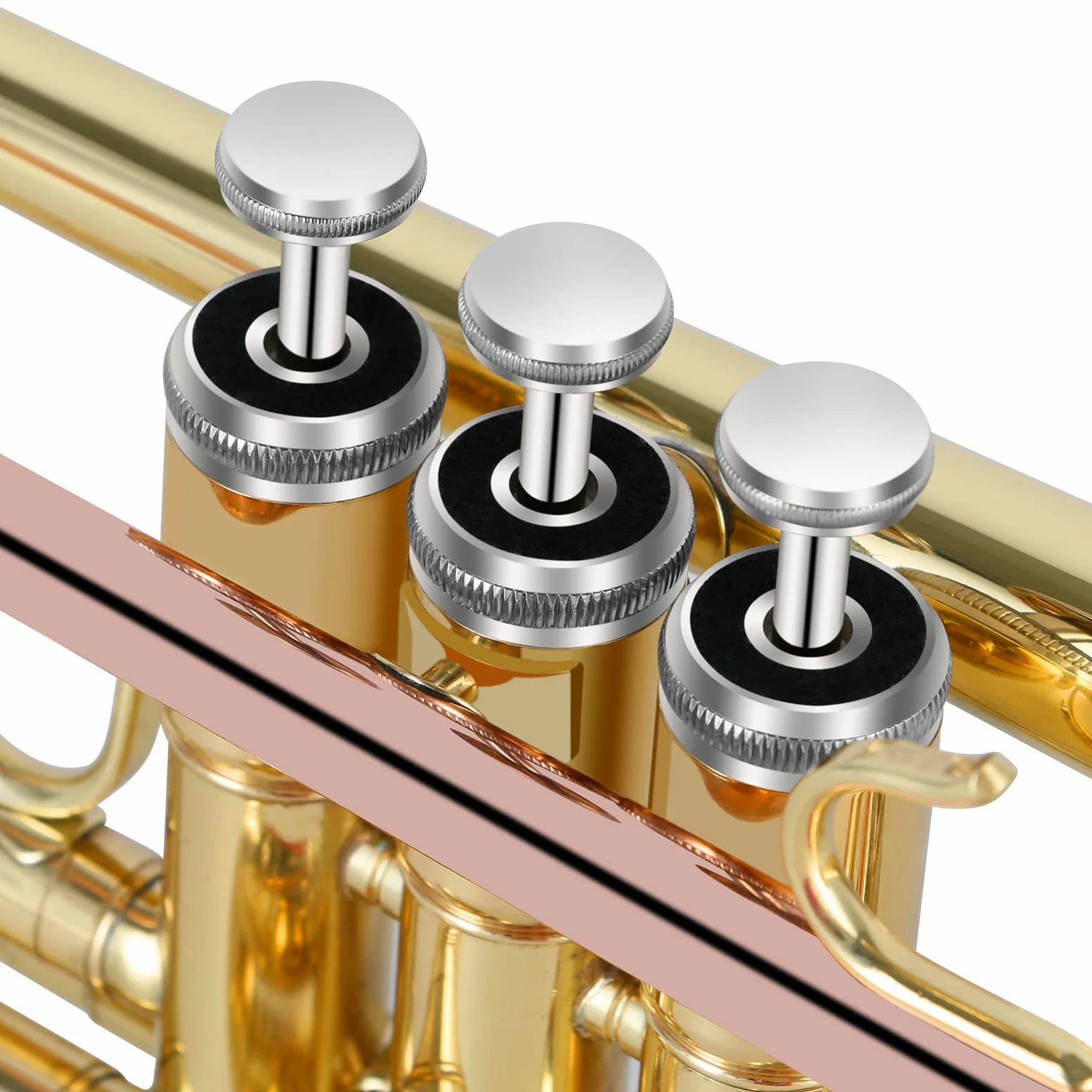 EastRock Set Tromba Oro in Ottone Standard in Sib per Studenti Principianti,Strumento in Ottone con Custodia Rigida,Guanti,Bocchino 7C,Per Principiante,Adulti,Artisti professionisti, Festa(oro)