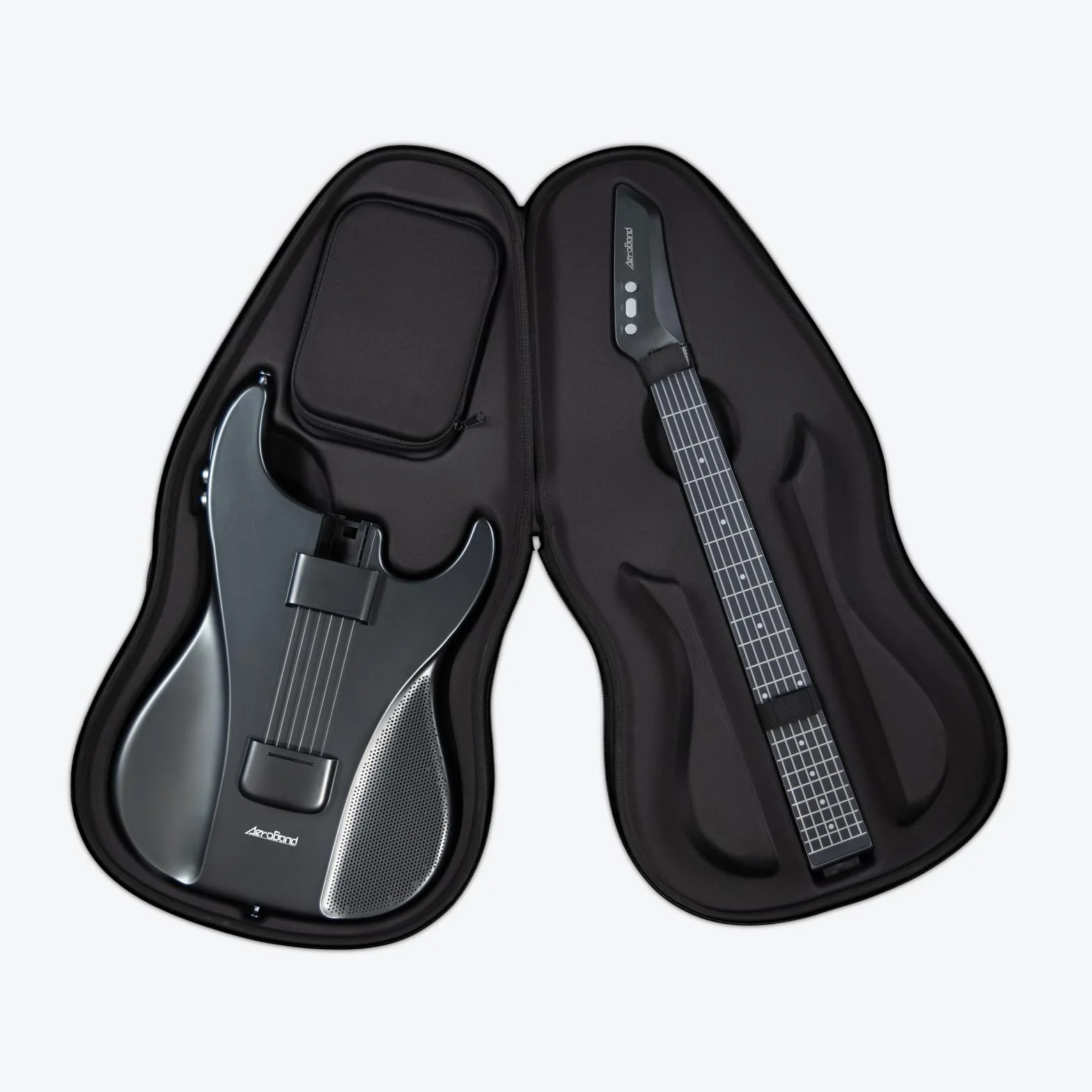 AeroBand Chitarra elettrica senza corda, chitarra elettrica acustica senza corde, tastiera portatile ed Emovable Chitarra da viaggio per principianti, appassionati, adulti, regalo (2024)
