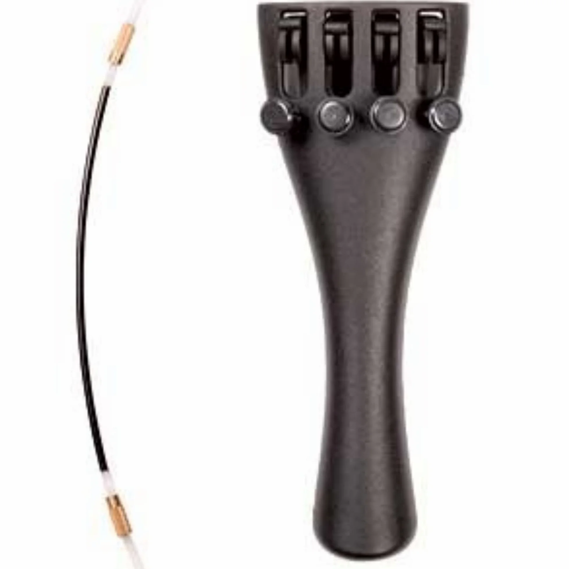 Wittner Cordiera per violino 3/4 Ultra Composite con 4 accordatori e cordiera in nylon