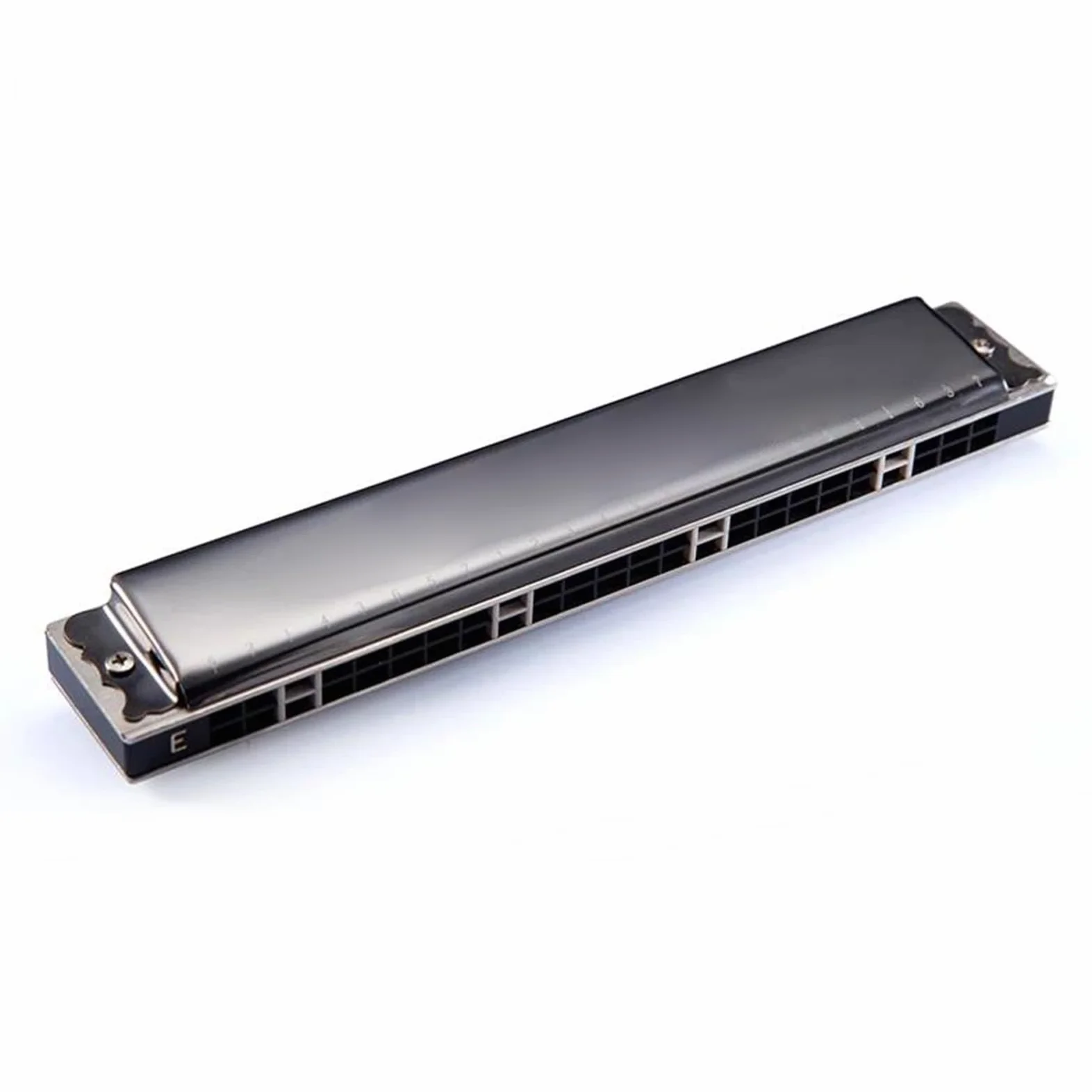 Strumento Organetto A Bocca Tremolo Armonica A 24 Fori Vendita Chiave Di Do Per Principianti #C/D/#D/E/F/#F/G/#G/A/#A/B armonica a bocca professionale (Color : Key of E)