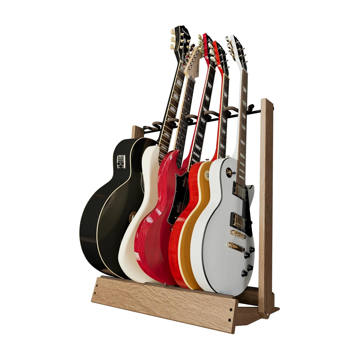 String Swing Supporto per 6 chitarre elettriche o basso, o 3 chitarre acustiche per casa o studio (CC34)