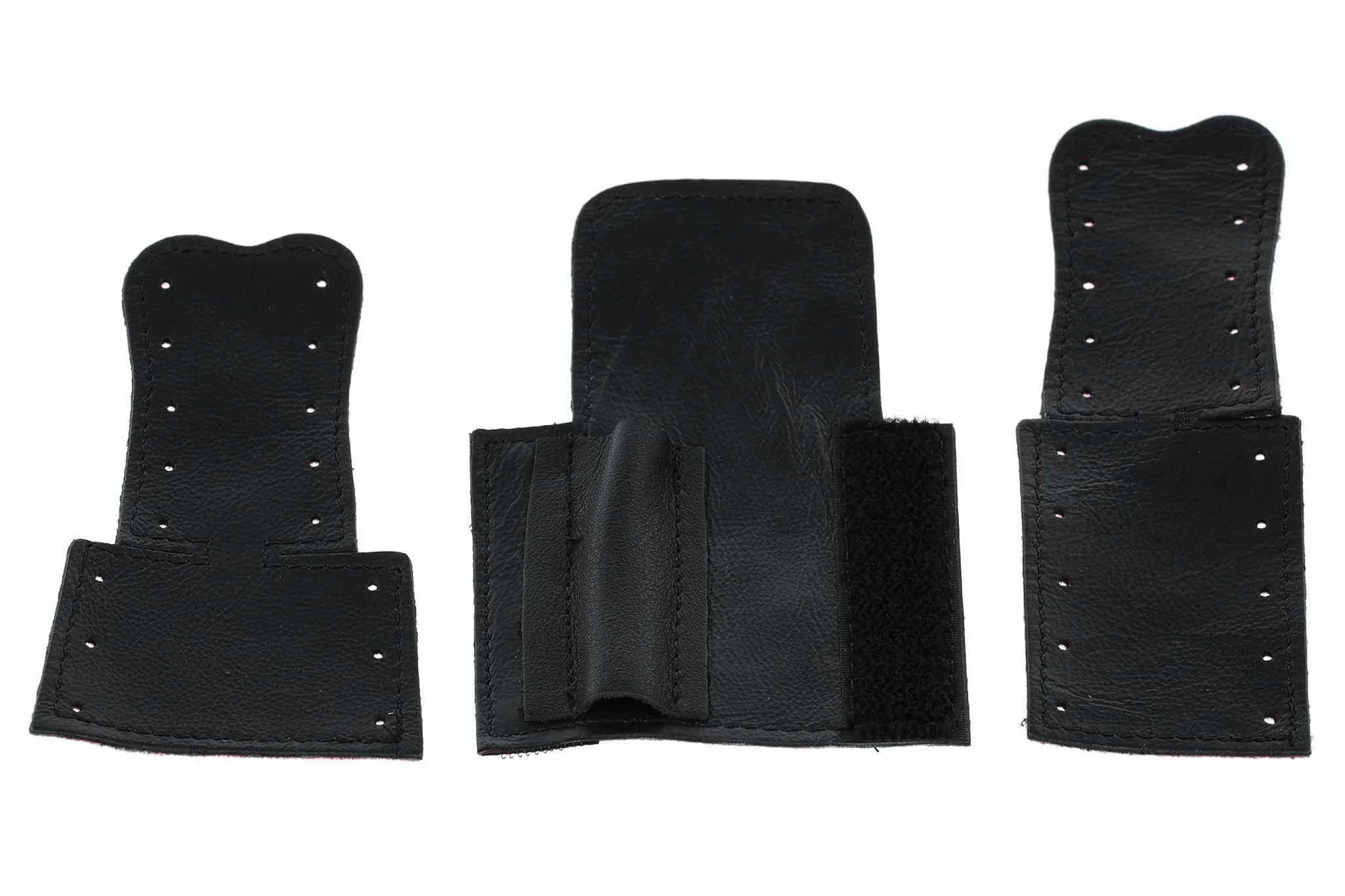 GEWA Leather Specialties Protezione per le mani Trombone - Polsini in pelle - Set di 3 pezzi con chiusura a lacci - Adatto per King 2B/3B/Yamaha 354