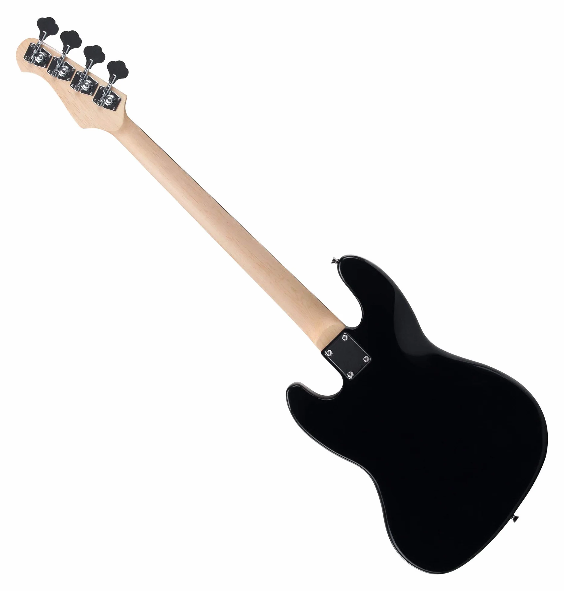 Rocktile Fatboy II E-Bass Sunburst Set incl. Custodia Leggera, Basso | Rocktile E-Bass in stile Jazz, 2 pickup Single Coil, 2 controlli volume/1 tono, Corpo: Tiglio, Tastiera: palissandro, Peso: 4