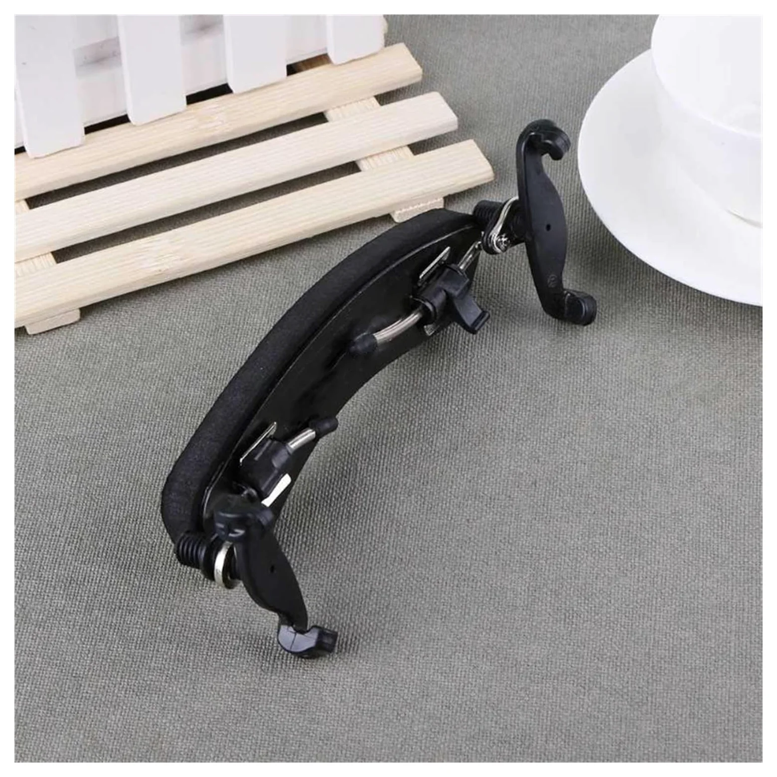FLFL Spalliera per violini Poggiaspalla per Violino Regolabile 1/2-1/4-1/8 per Accessori per Strumenti A Corde di Violino Parti Violino