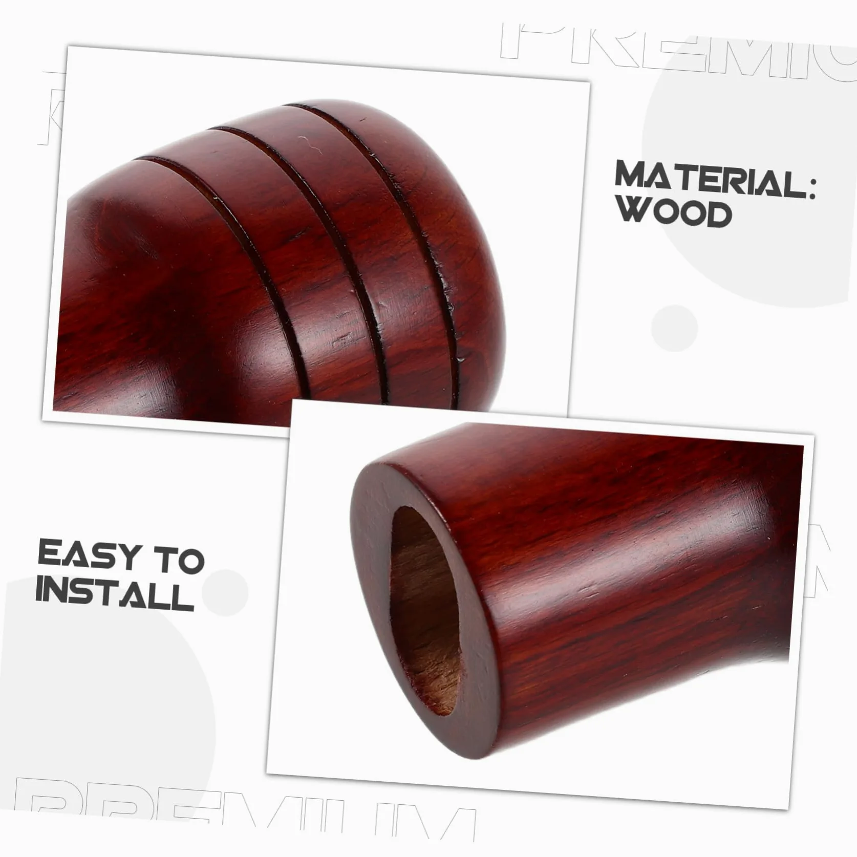 Beaupretty strumenti per la riparazione del violino accordatori di violino in legno TUNE Di legno Marrone