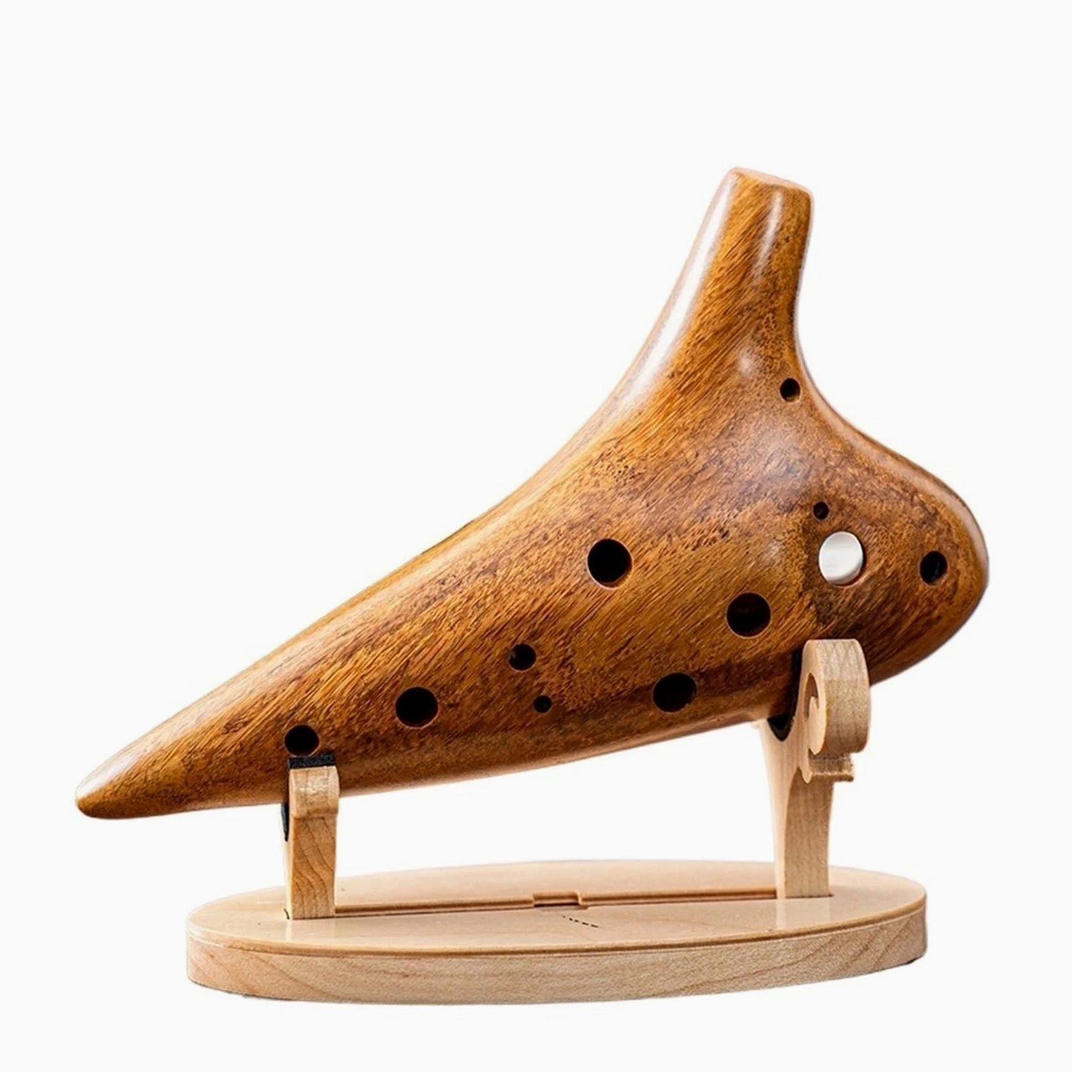 Ocarina - Strumento in legno a 12 fori, accordato a C, per principianti e professionisti