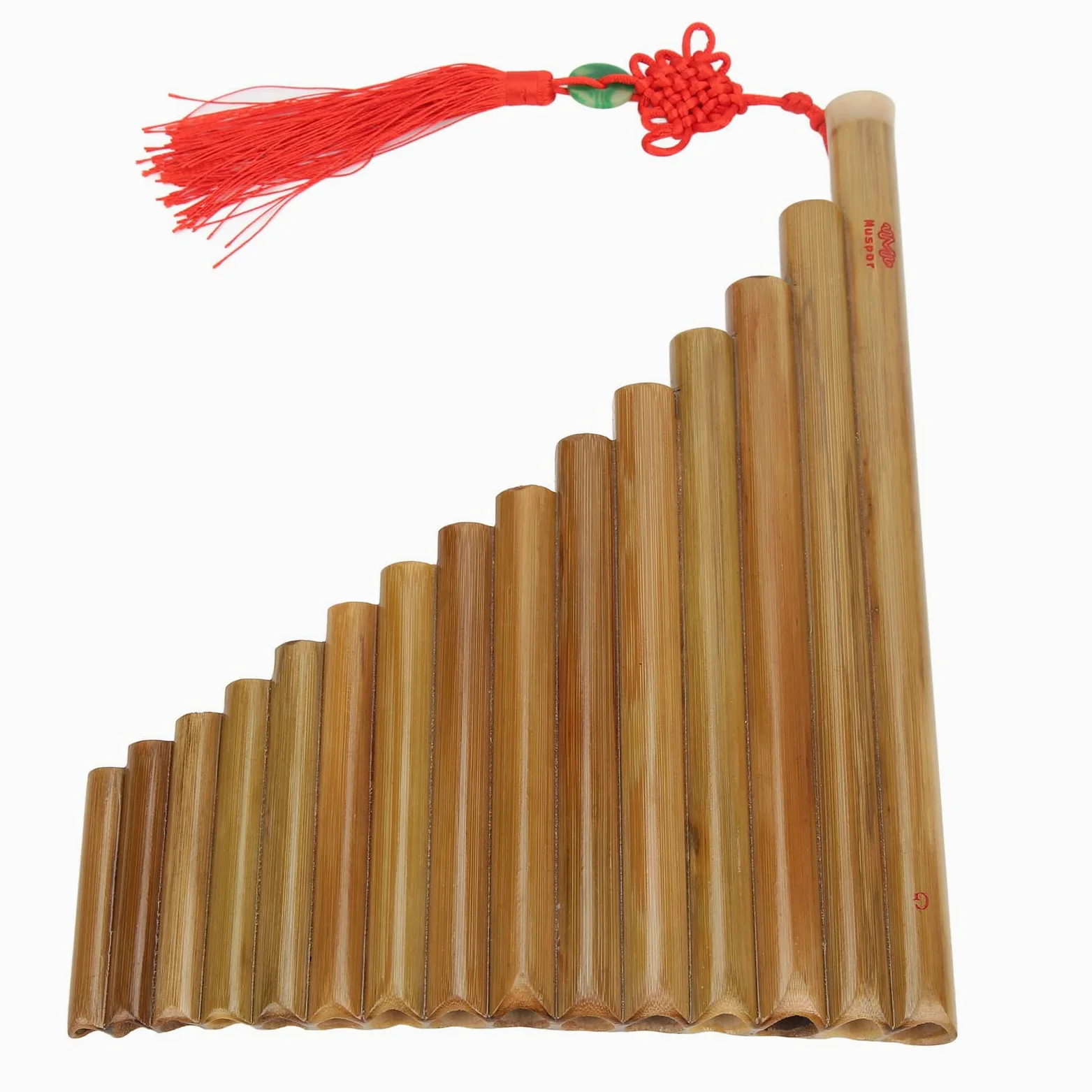 Flauto di Pan, flauto di Pan a 15 tubi ecologico privo di inquinamento per principianti per giocare(Mano destra) Suonare strumenti musicali