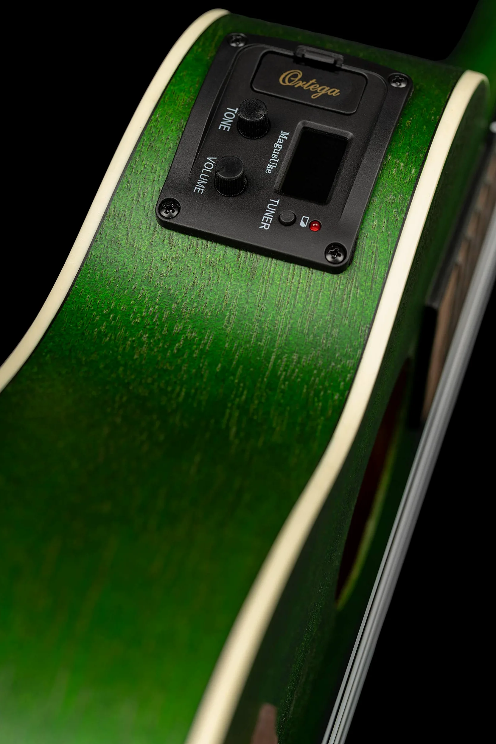 Ortega Guitars Concert Ukulele elettro-acustico - Earth Series - Okoumé/ Mogano (RUFOREST-CE)