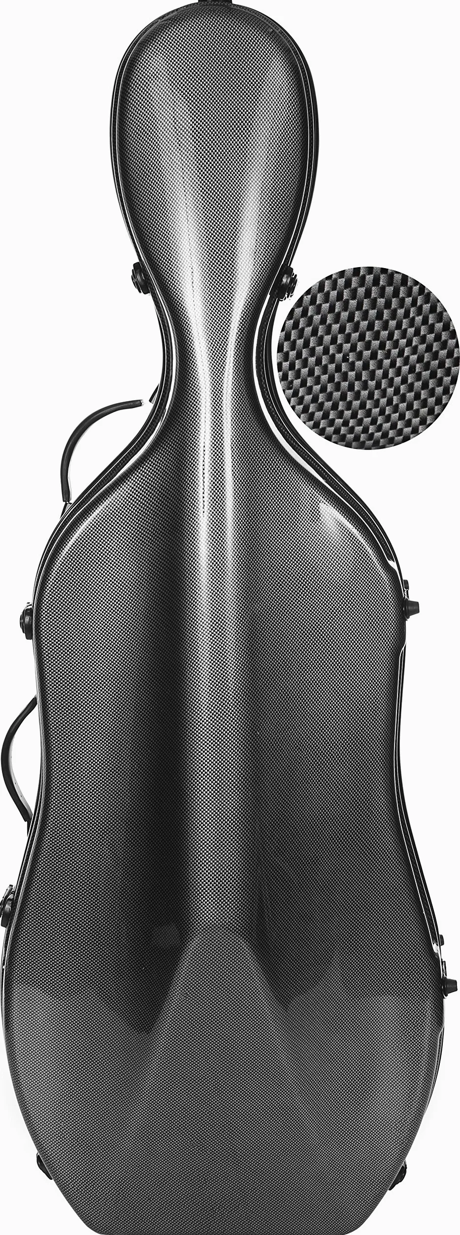 Custodia per Violoncello Fiberglass 4/4 Excellent point black M-case