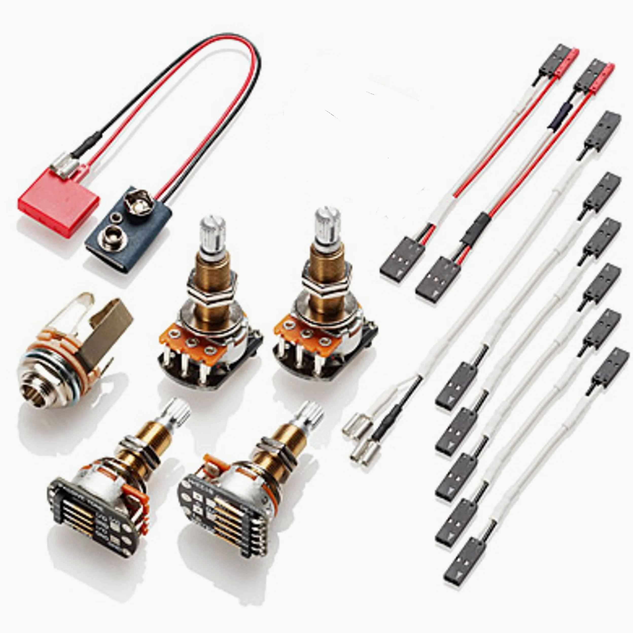 EMG EMG Solderless Set L 1 oder 2 Pickups, lange Achse - Parti di ricambio per chitarra