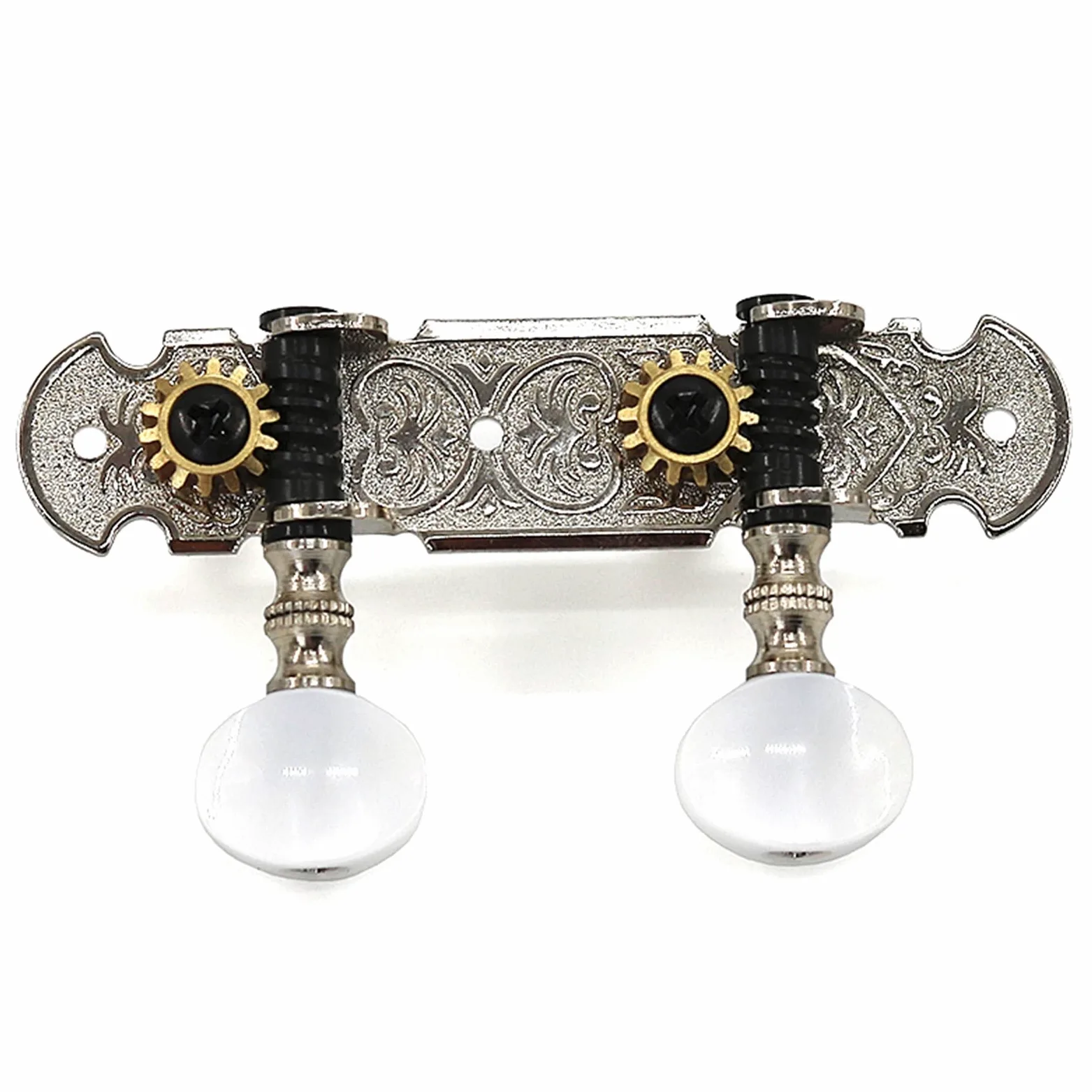 Meccanico accordatore Ukulele Tuning Pegs Pulsante Strings Sintonizzatori Accessori Per La Testa Ukulele Parte +6 Viti Alta Qulity Golden