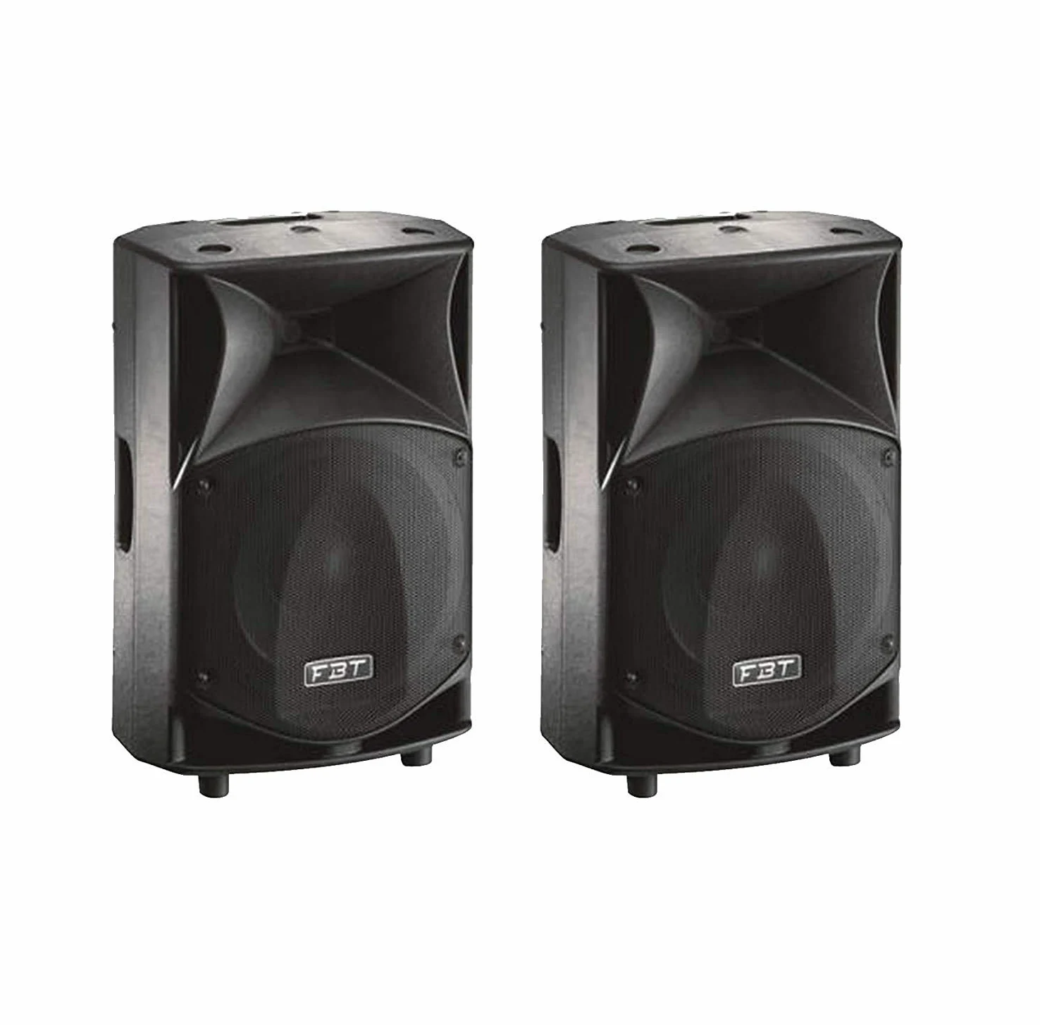 FBT J MAXX 110A - Coppia Cassa Monitor Diffusore Attivo a 2 vie da 1400/400W peak LF/HF, Nero