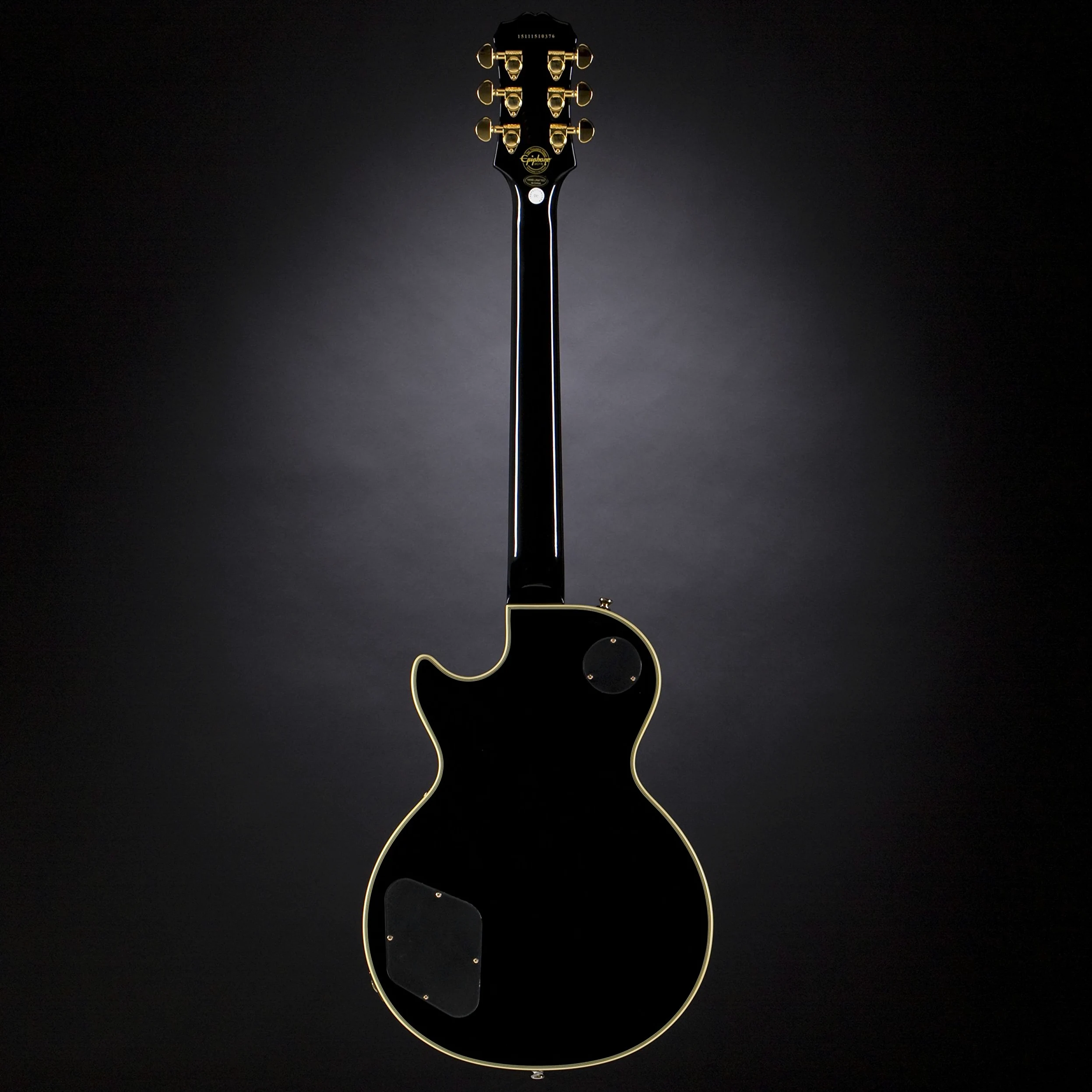Epiphone ENCTEBGH1 Les Paul Custom Pro Chitarra Elettrica con ProBuckers e Coil-Tapping, Ebano