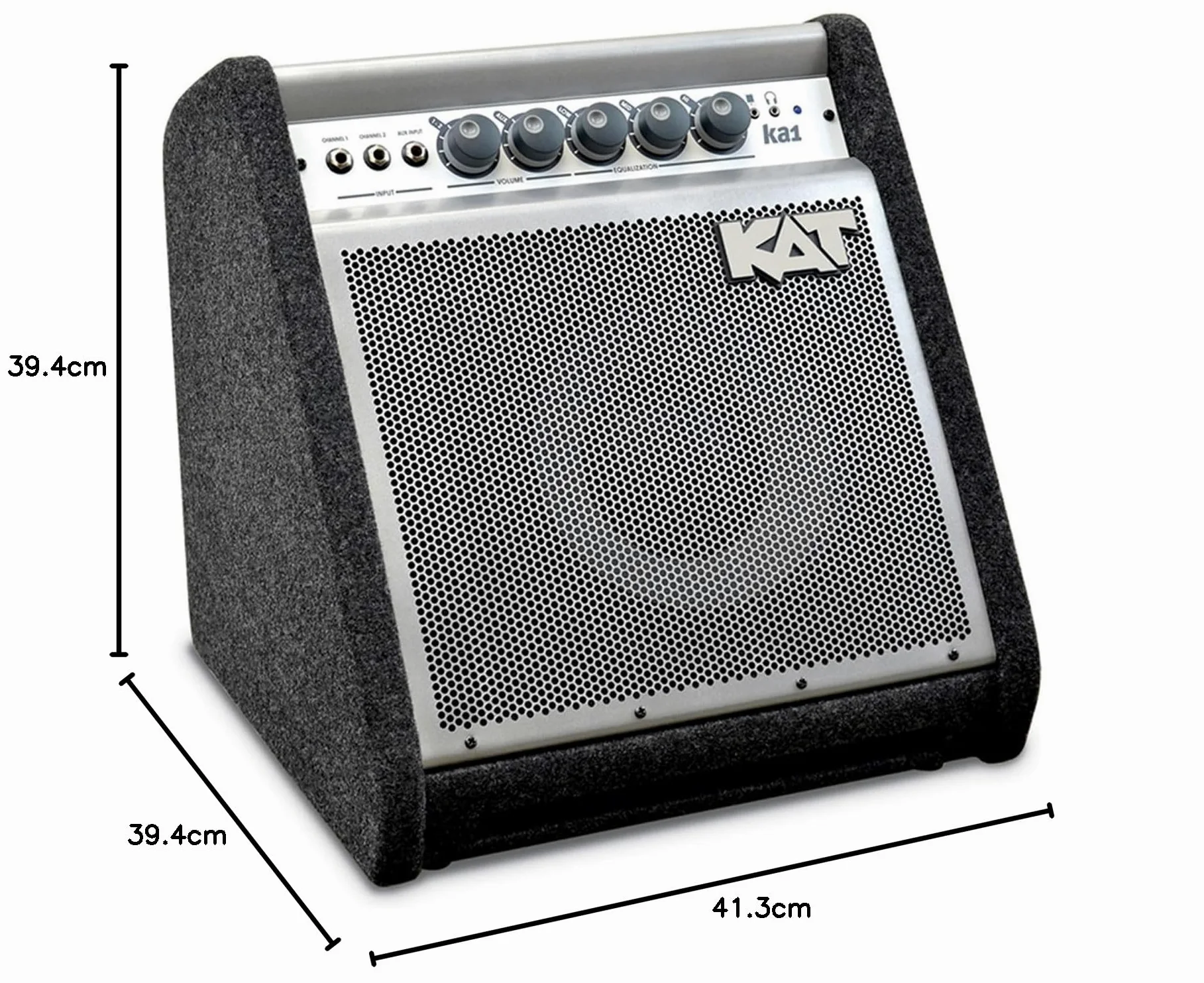 Kat KA-1 - Amplificatore elettrico per batteria + cavo jack Keepdrum