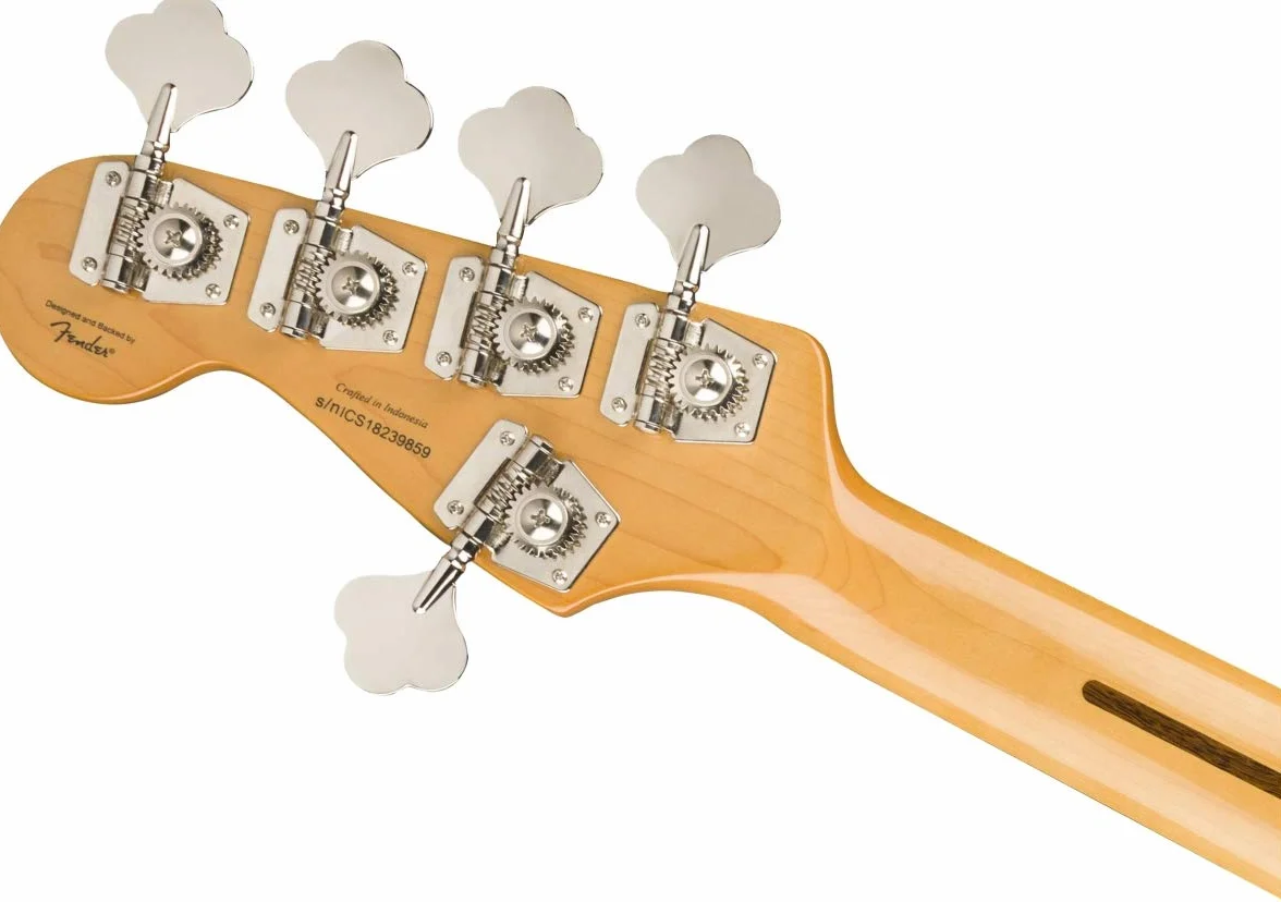 Squier by Fender Classic Vibe '70s Jazz Bass V, Bass Guitar, Maple Fingerboard, Black